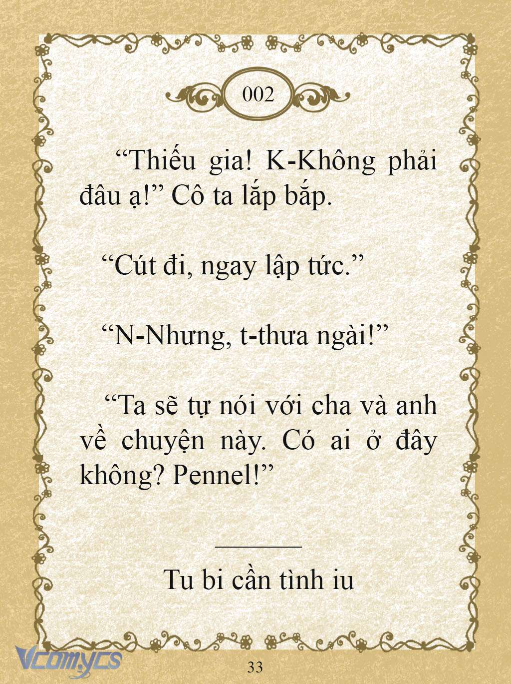 [Novel] Kẻ Phản Diện Được Định Phải Chết Chap 2 - Trang 2