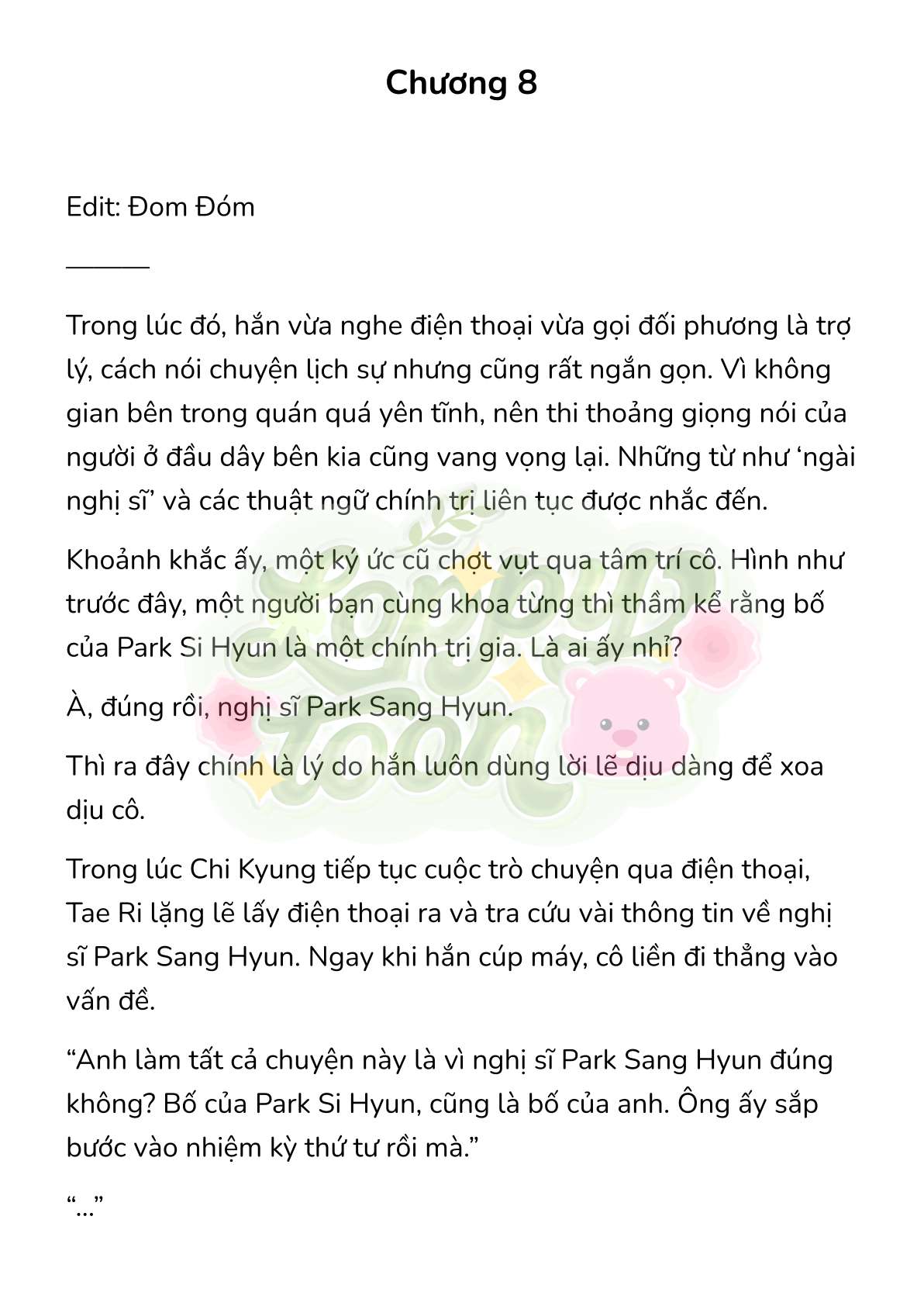 [Novel] Gửi Kẻ Xa Lạ Phản Bội Đạo Đức Chap 8 - Trang 2
