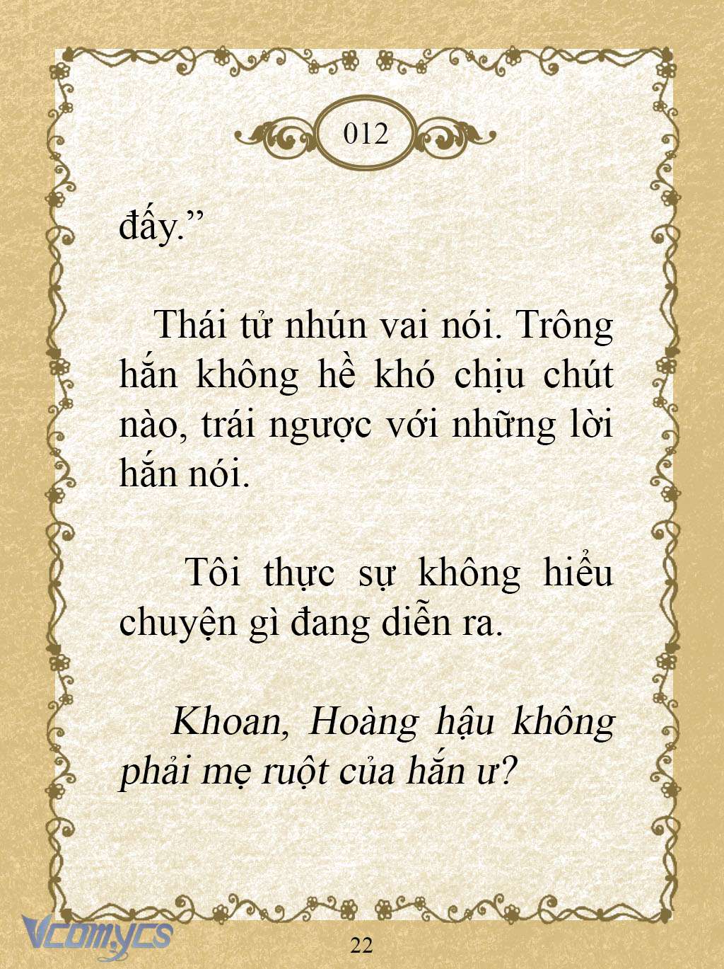 [Novel] Kẻ Phản Diện Được Định Phải Chết Chap 12 - Trang 2