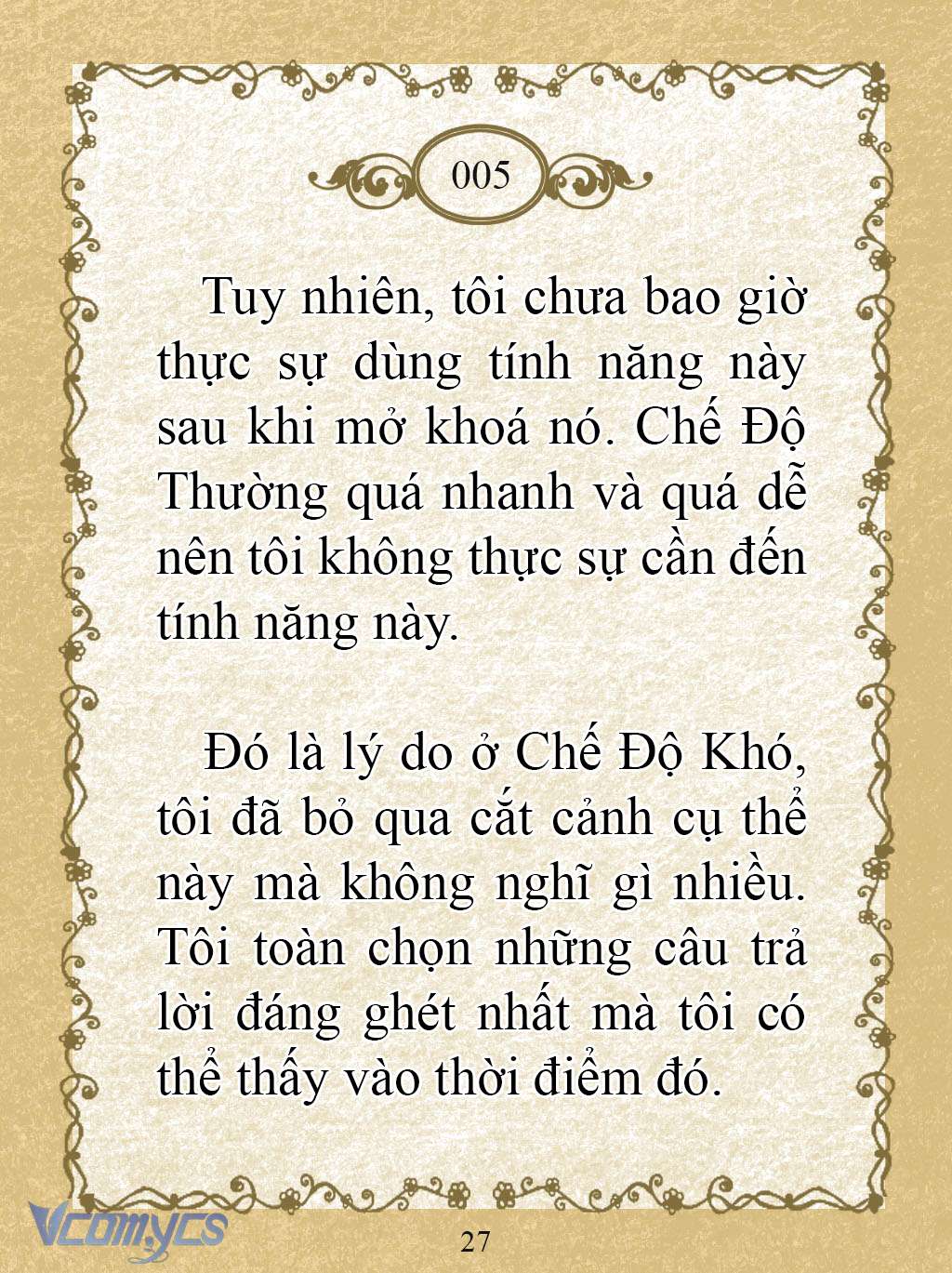 [Novel] Kẻ Phản Diện Được Định Phải Chết Chap 5 - Trang 2