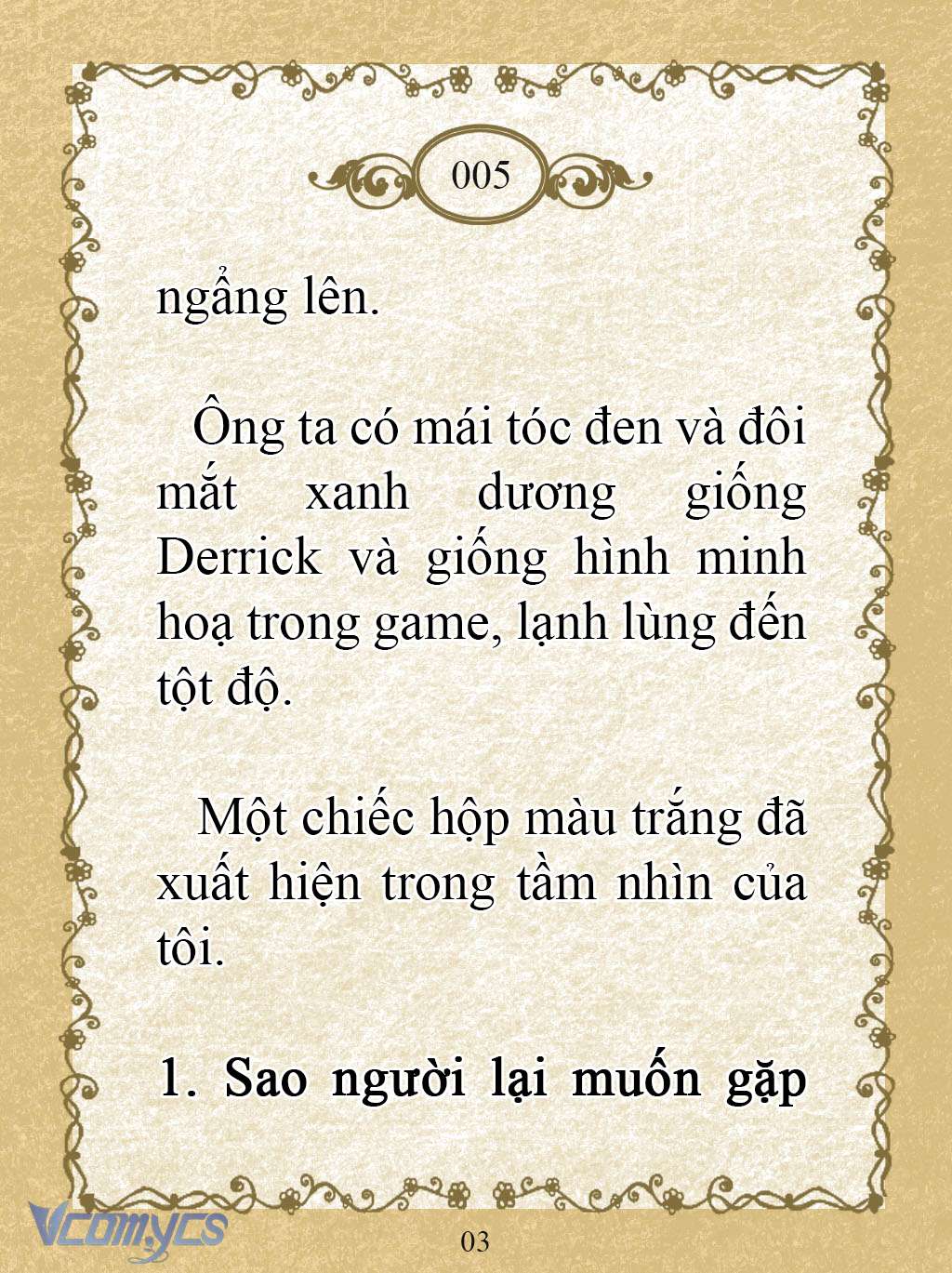 [Novel] Kẻ Phản Diện Được Định Phải Chết Chap 5 - Trang 2