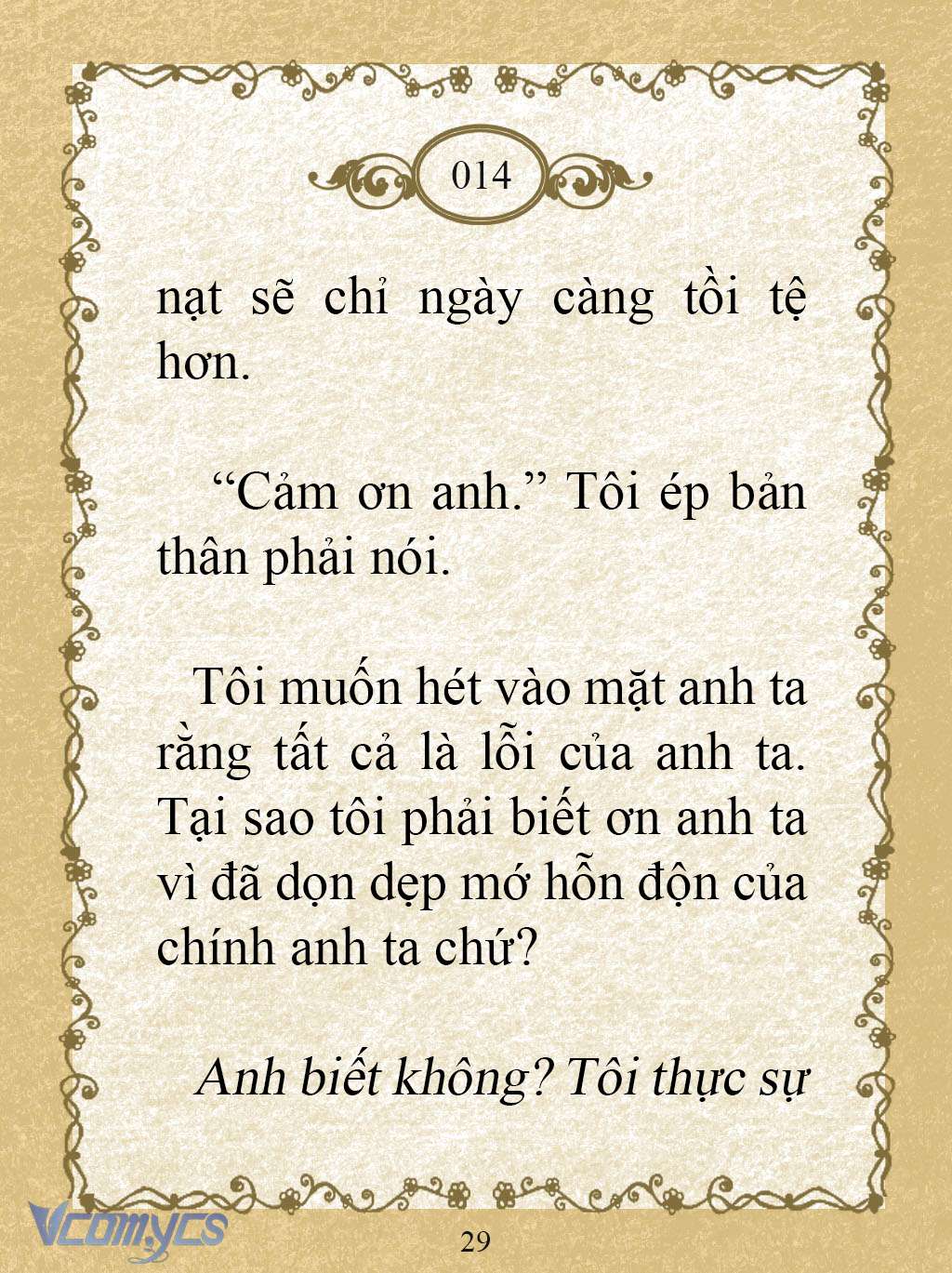 [Novel] Kẻ Phản Diện Được Định Phải Chết Chap 14 - Trang 2