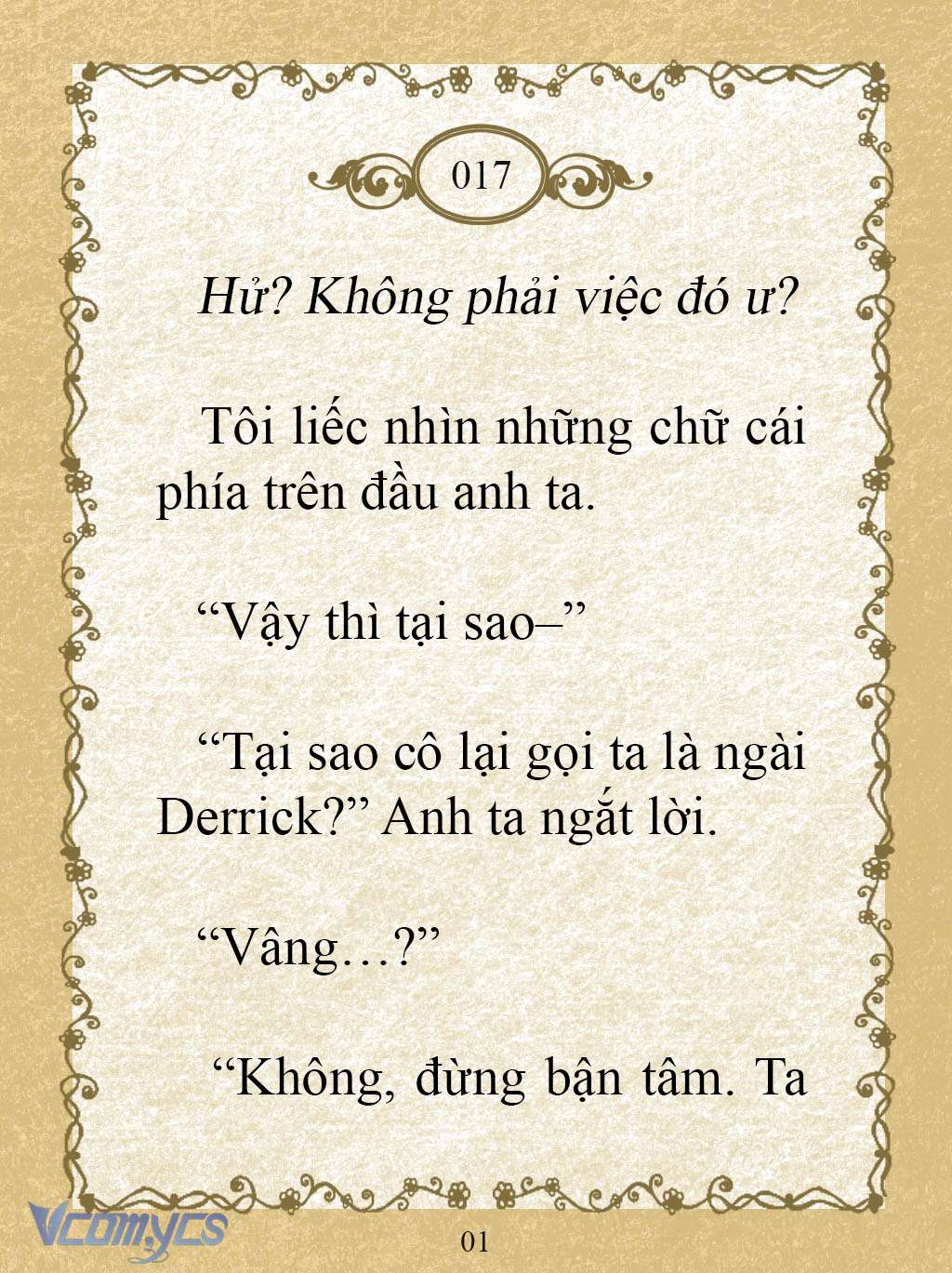[Novel] Kẻ Phản Diện Được Định Phải Chết Chap 17 - Trang 2