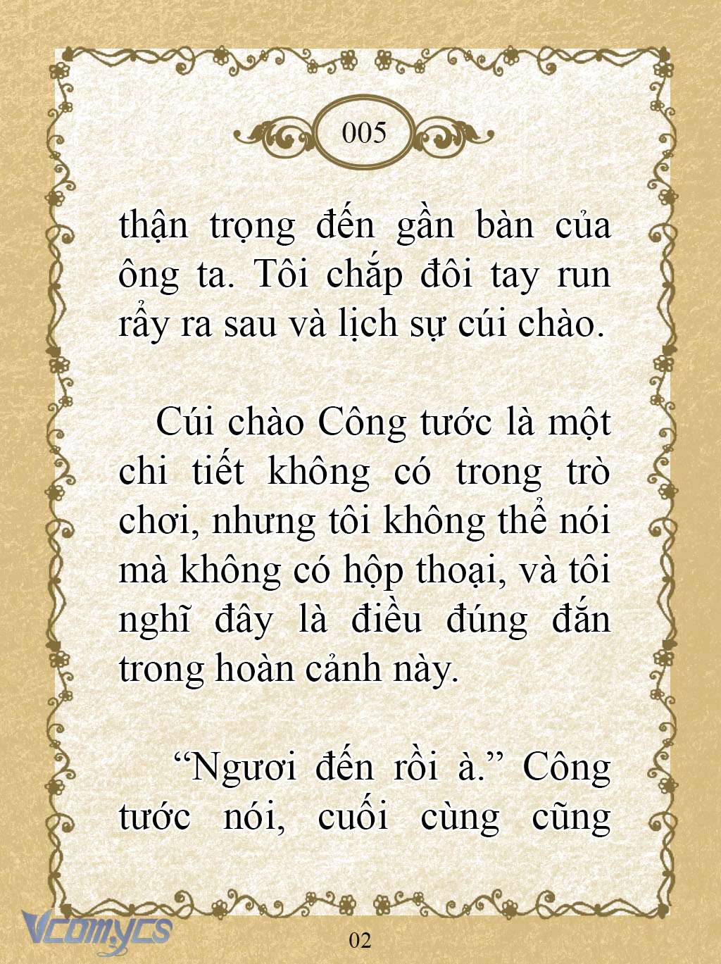 [Novel] Kẻ Phản Diện Được Định Phải Chết Chap 5 - Trang 2