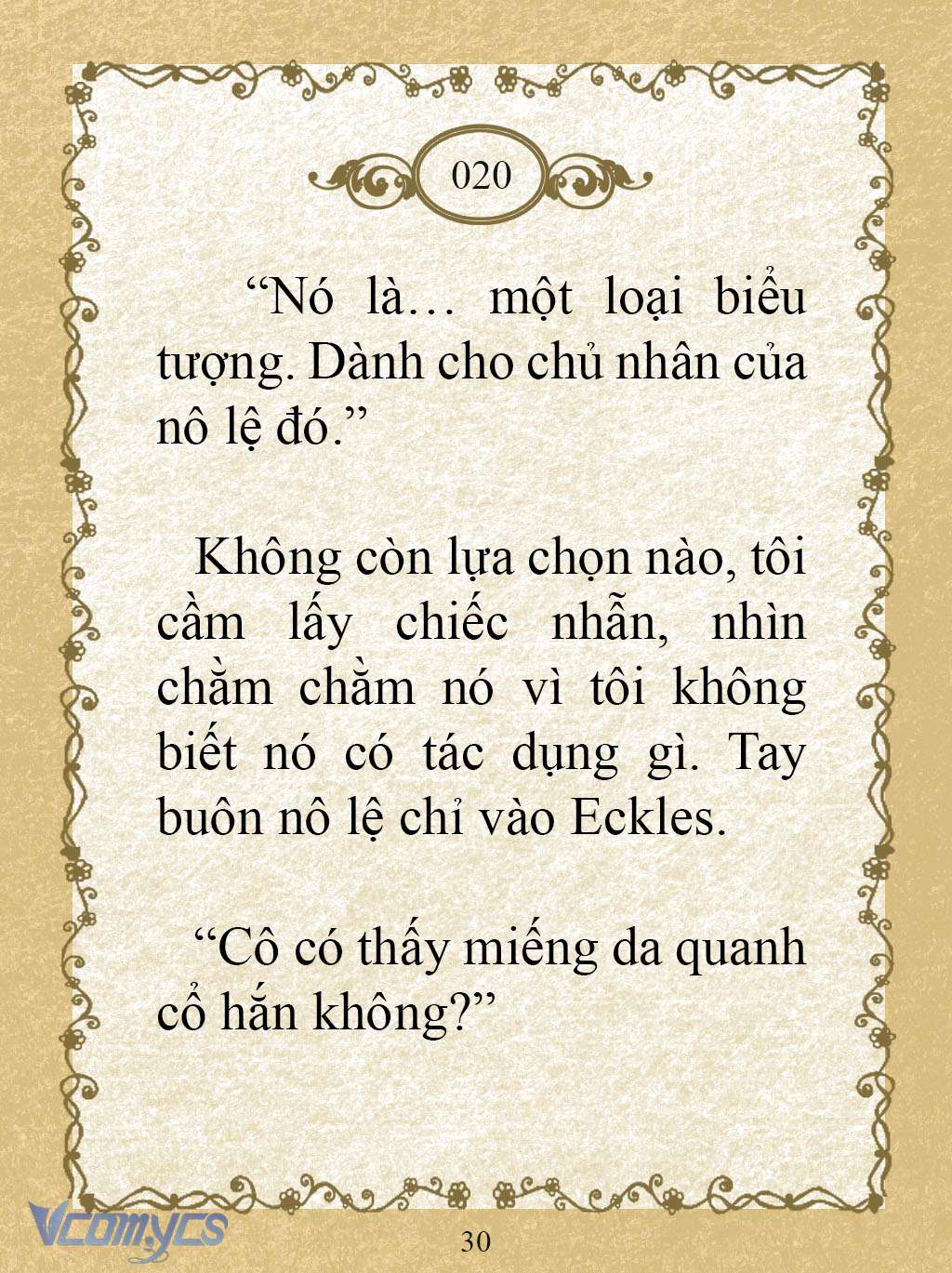 [Novel] Kẻ Phản Diện Được Định Phải Chết Chap 20 - Trang 2