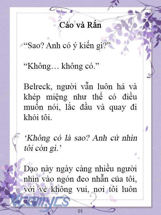 [Novel] Làm Ác Nữ Bộ Không Tốt Sao? Chap (NT1) - Trang 2