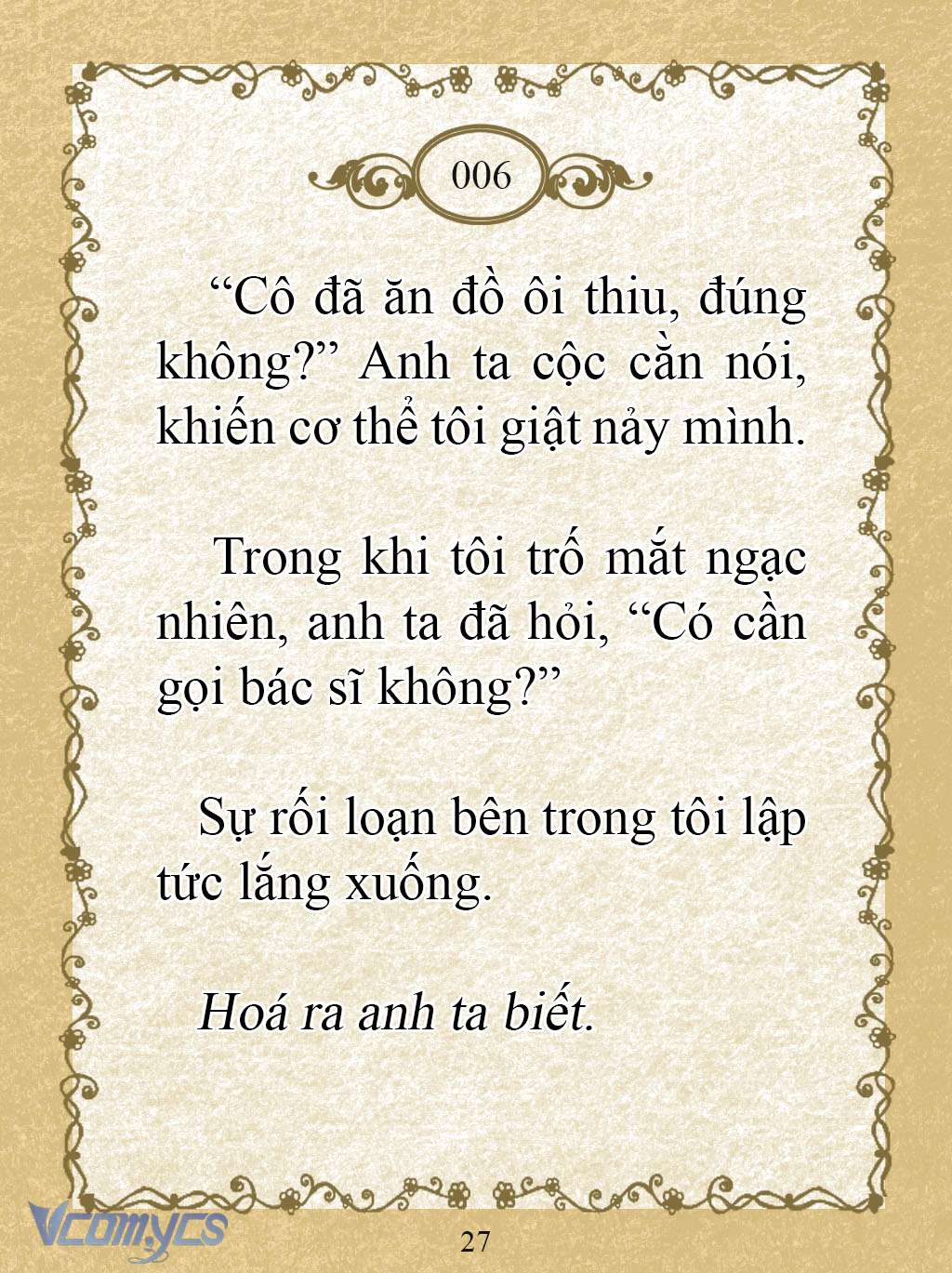 [Novel] Kẻ Phản Diện Được Định Phải Chết Chap 6 - Trang 2