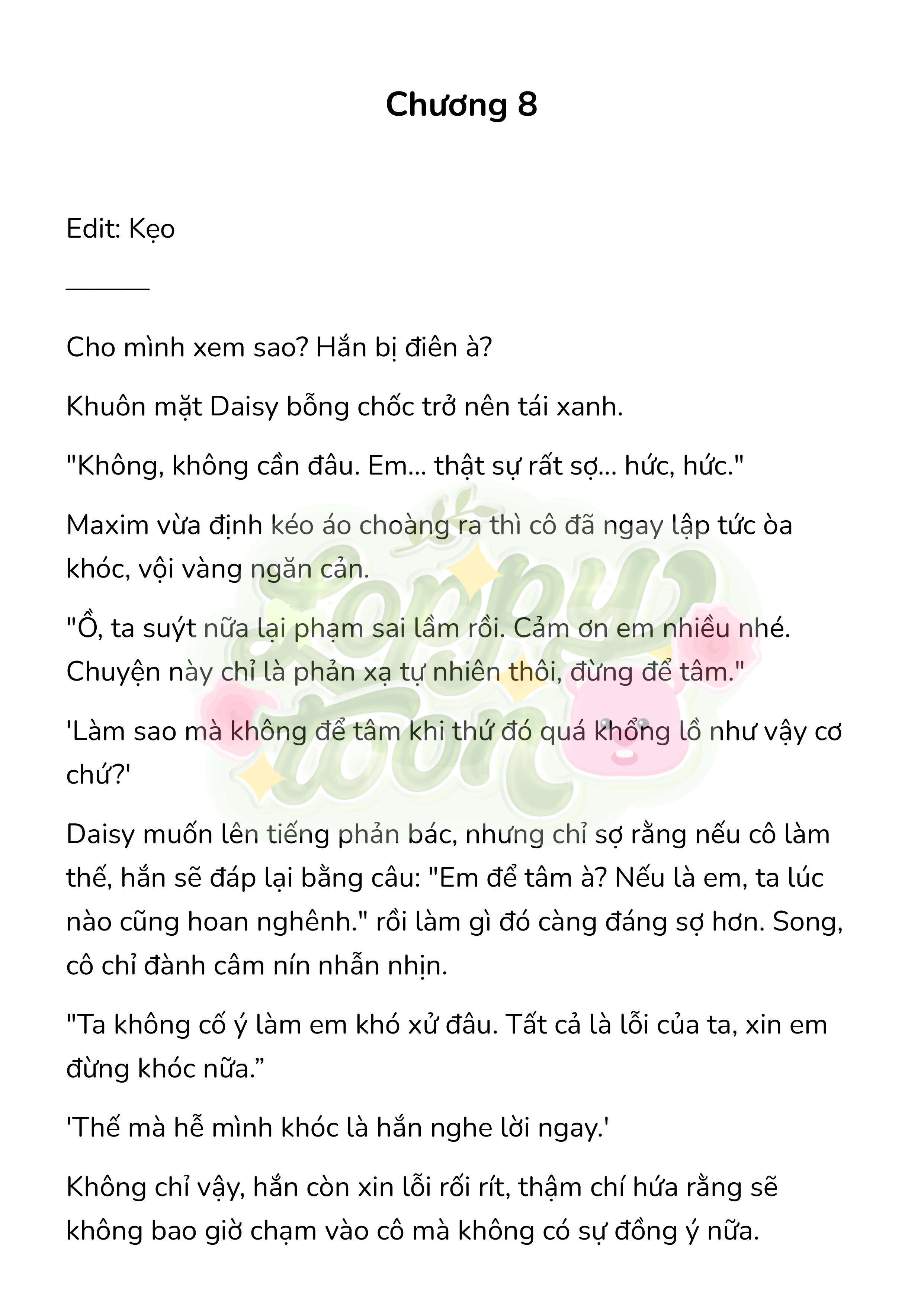 [Novel] Trận Chiến Ly Hôn! Chap 8 - Next Chap 9