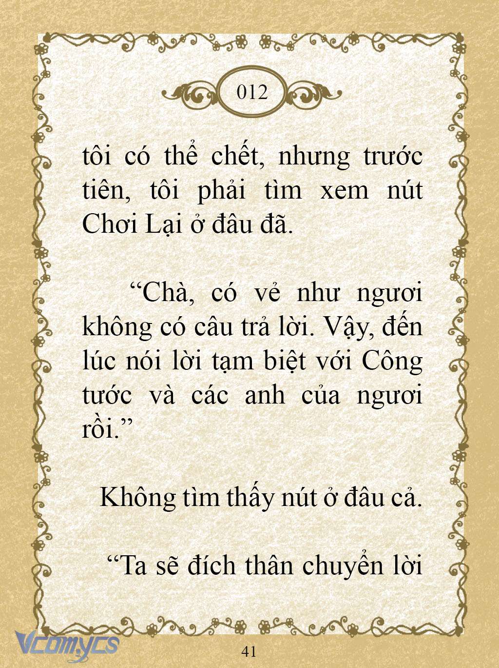 [Novel] Kẻ Phản Diện Được Định Phải Chết Chap 12 - Trang 2