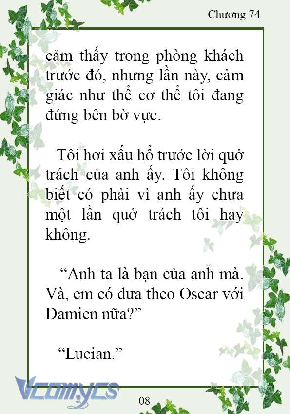 [Novel] Trở Thành Em Gái Của Nam Chính Tiểu Thuyết Đam Mỹ Chap 74 - Trang 2
