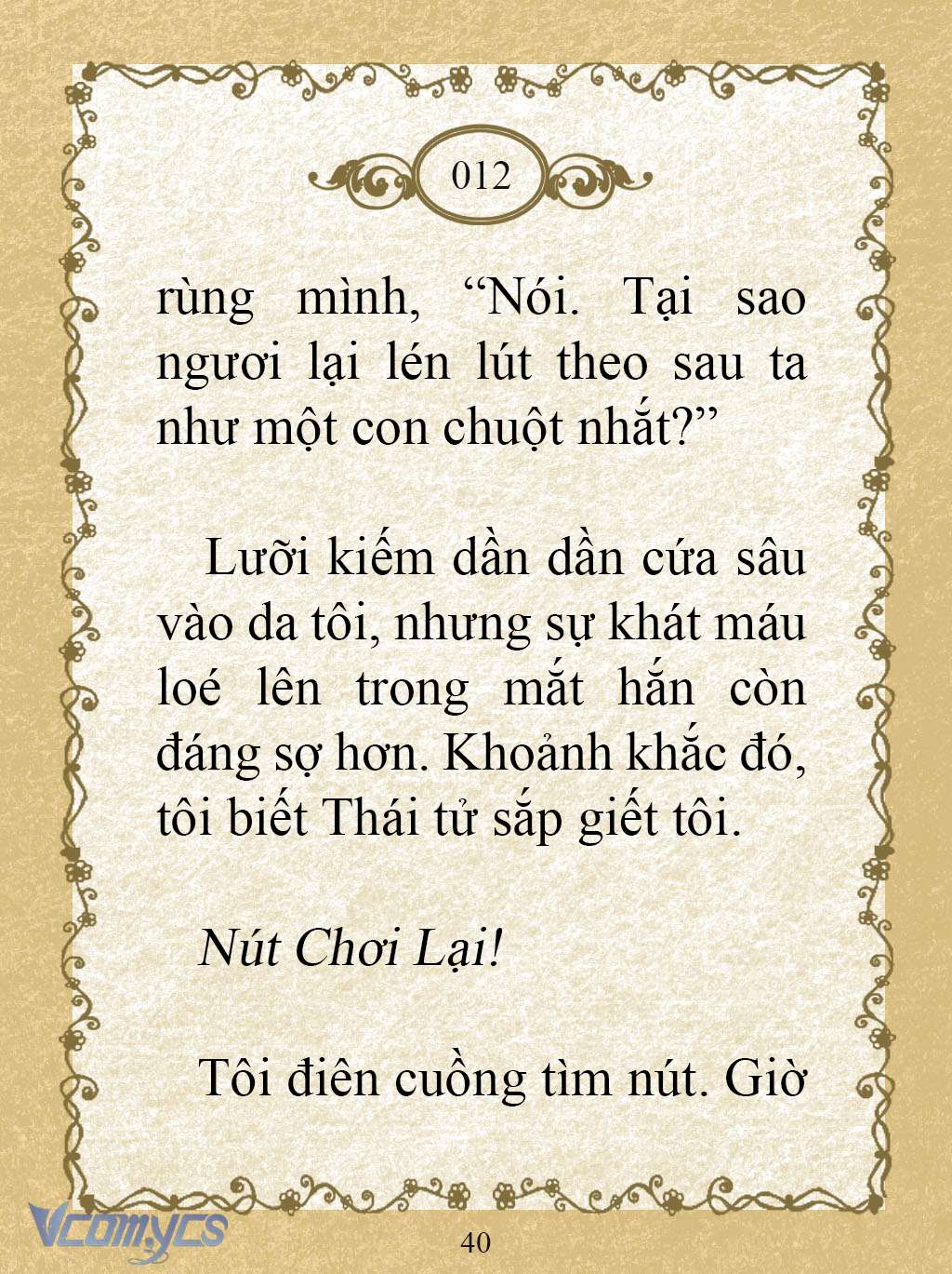 [Novel] Kẻ Phản Diện Được Định Phải Chết Chap 12 - Trang 2