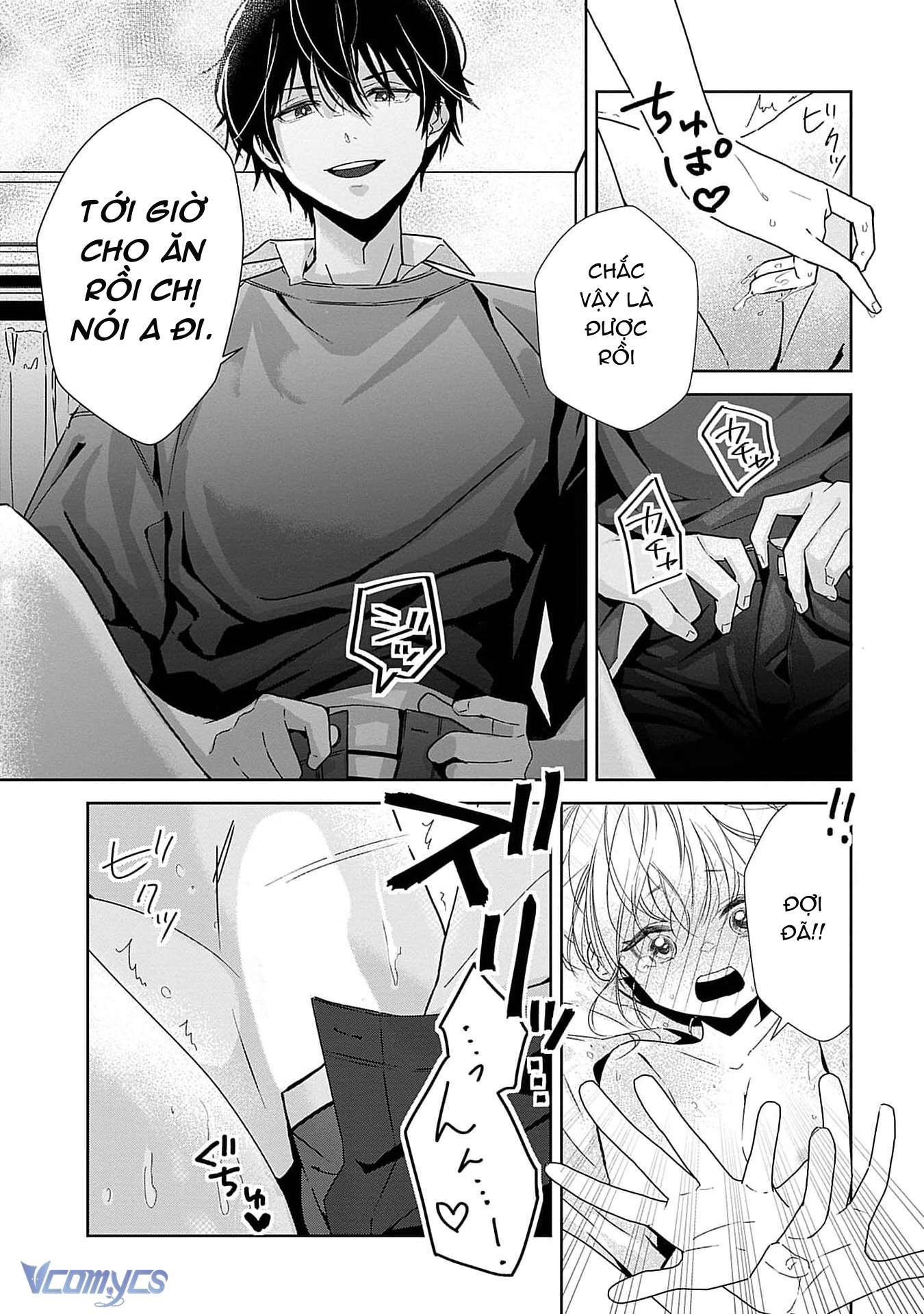 [18+]Bị Em Trai Nhà Bên Dụ Dỗ Rồi!!! Chap 2 - Trang 2