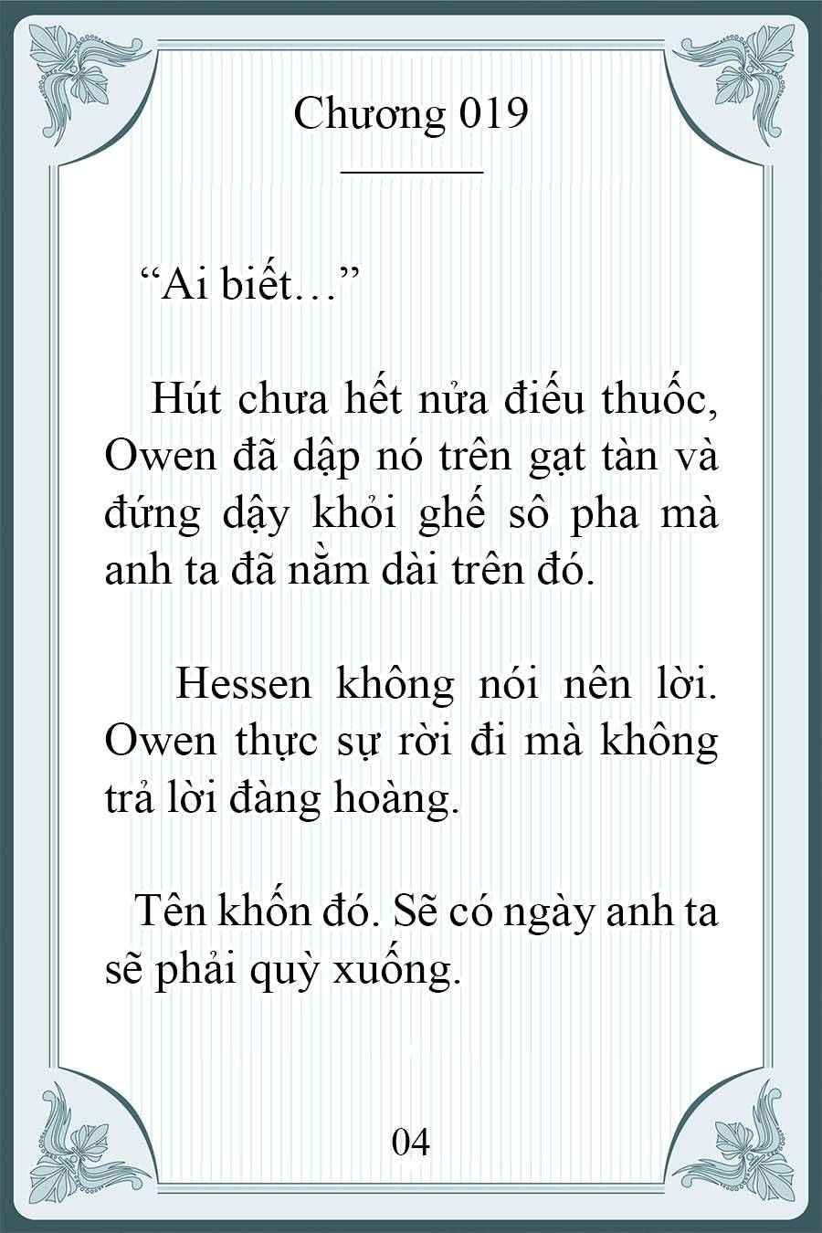 [Novel] Người Chồng Ghét Tôi Đã Mất Trí Nhớ Chap 19 - Trang 2