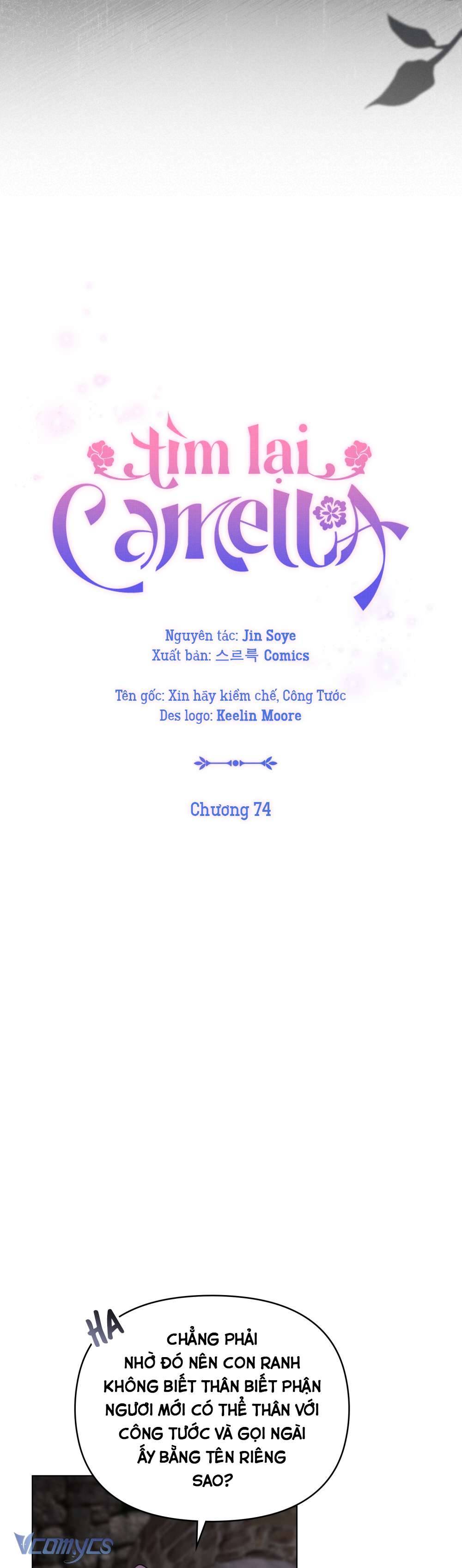 Tìm Lại Camellia Chapter 74 - Next Chapter 75