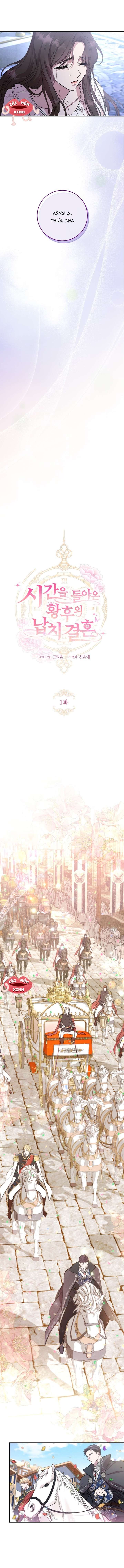 Cuộc Hôn Nhân Bị Bắt Cóc Xuyên Thời Gian Của Hoàng Hậu Chap 1 - Trang 3