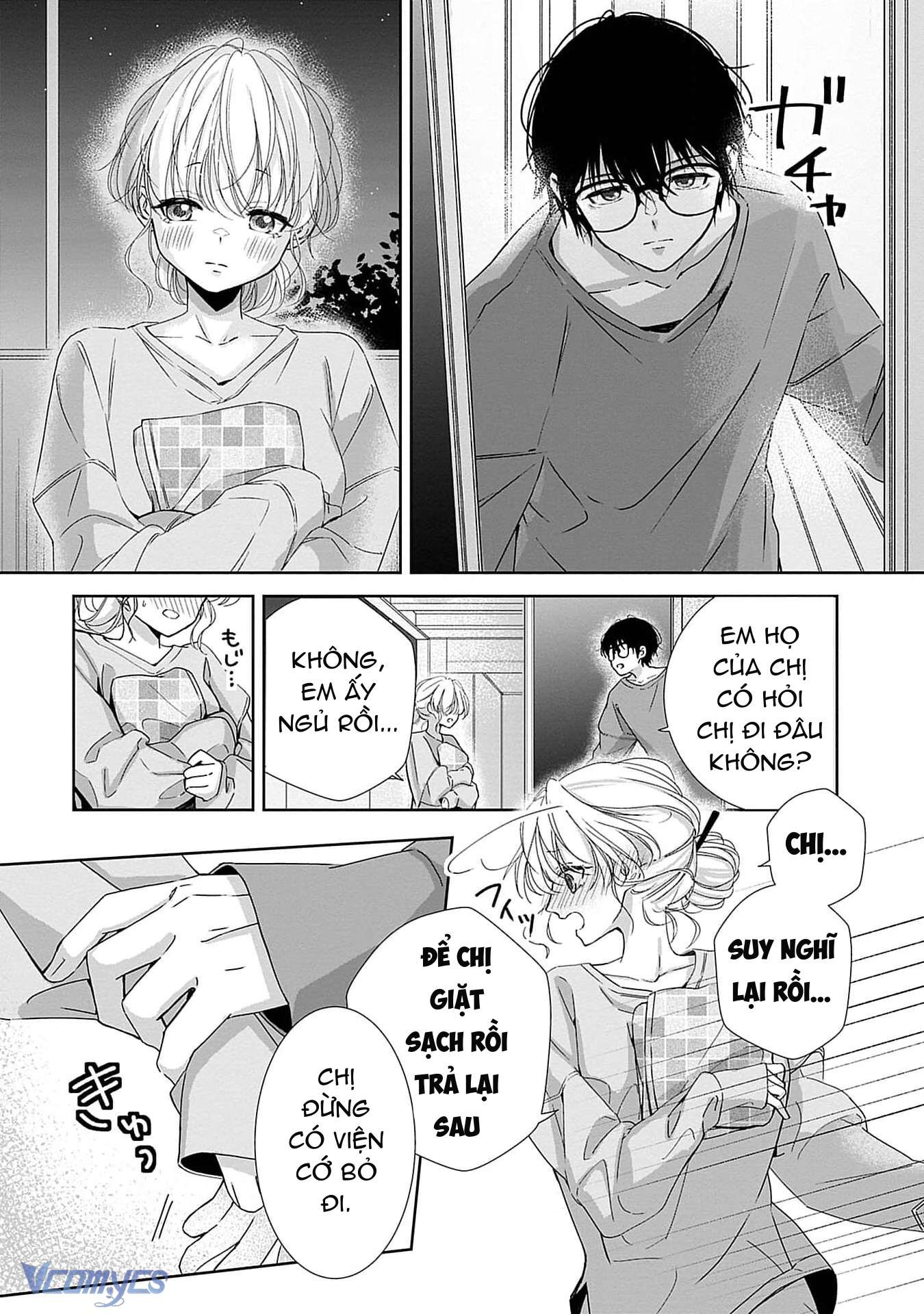 [18+]Bị Em Trai Nhà Bên Dụ Dỗ Rồi!!! Chap 5 - Trang 2