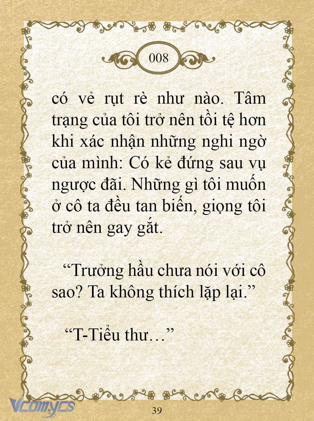 [Novel] Kẻ Phản Diện Được Định Phải Chết Chap 8 - Trang 2