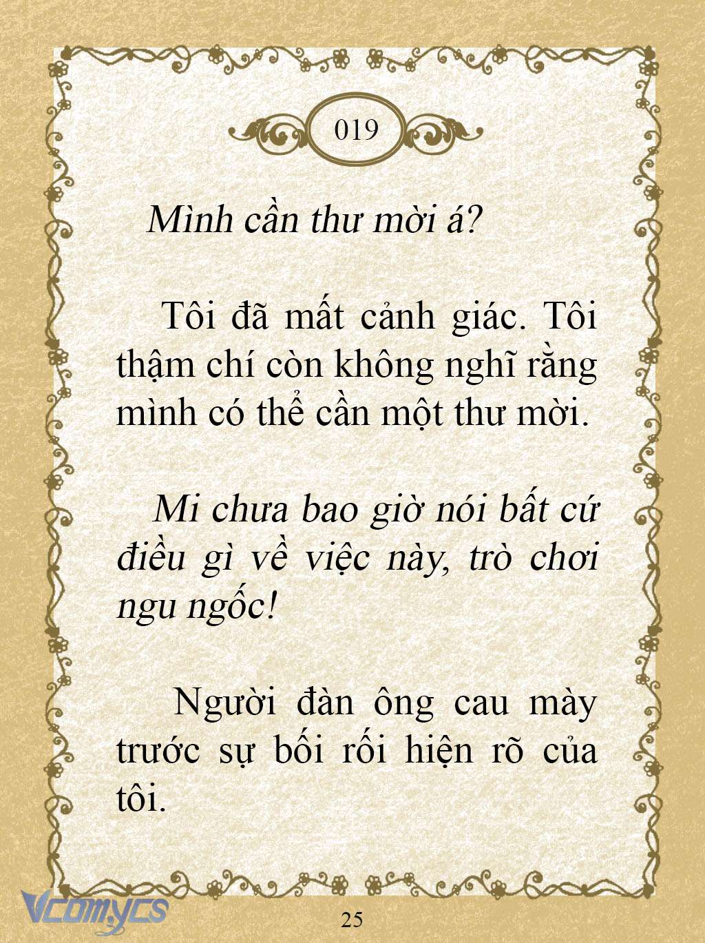 [Novel] Kẻ Phản Diện Được Định Phải Chết Chap 19 - Trang 2