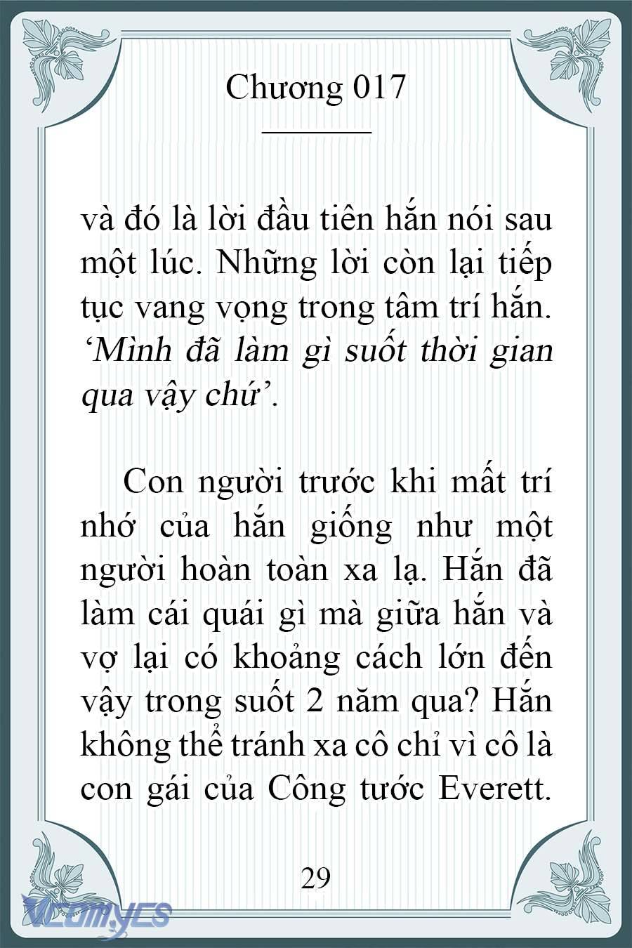 [Novel] Người Chồng Ghét Tôi Đã Mất Trí Nhớ Chap 17 - Trang 2