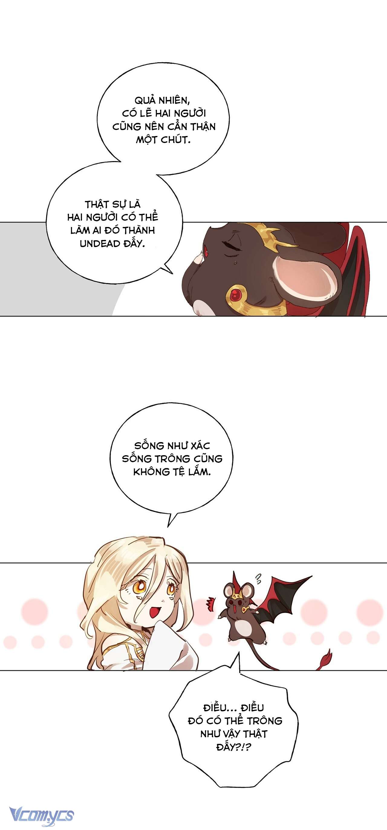 Cách một thánh nữ sa ngã sống cùng quỷ dữ Chap 18 - Trang 2