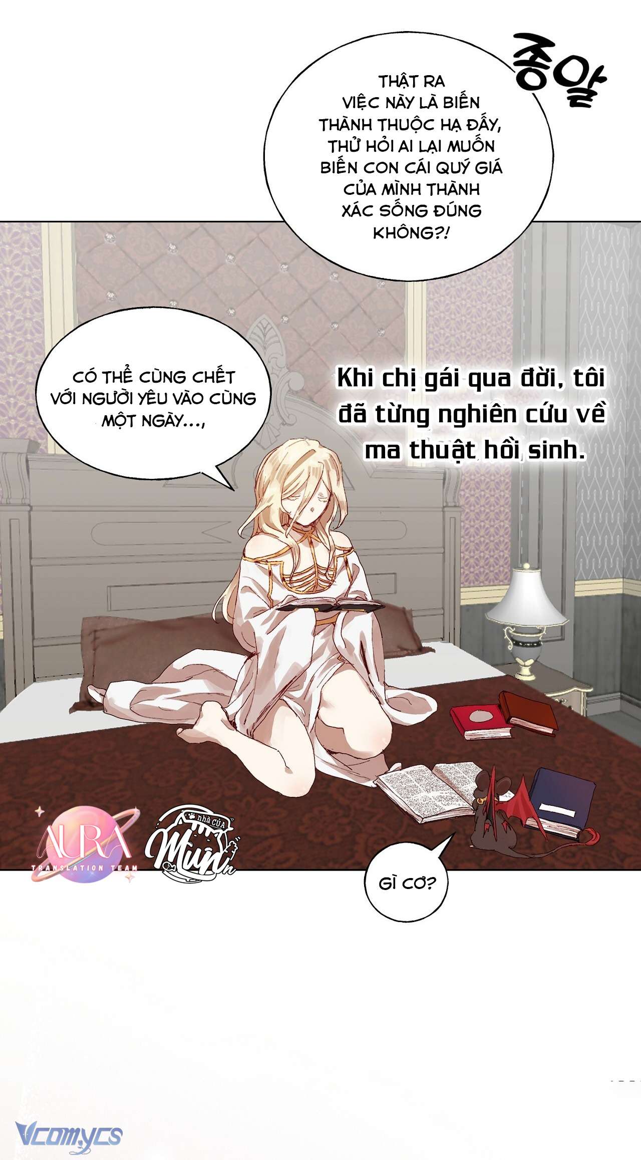 Cách một thánh nữ sa ngã sống cùng quỷ dữ Chap 18 - Trang 2