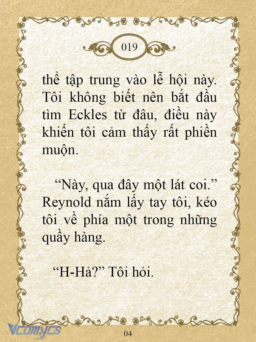 [Novel] Kẻ Phản Diện Được Định Phải Chết Chap 19 - Trang 2