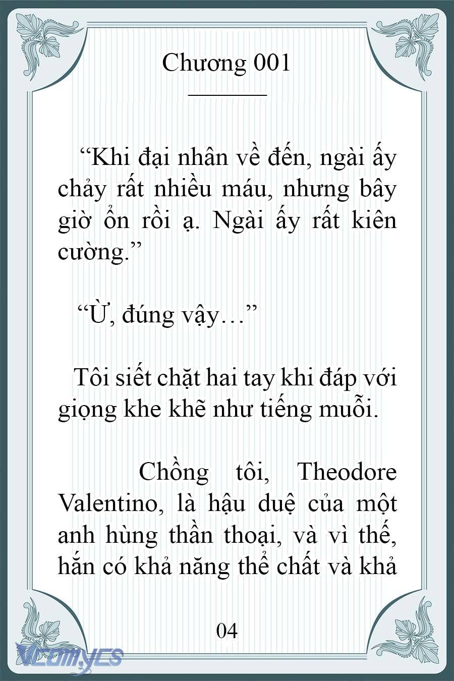 [Novel] Người Chồng Ghét Tôi Đã Mất Trí Nhớ Chap 1 - Trang 2