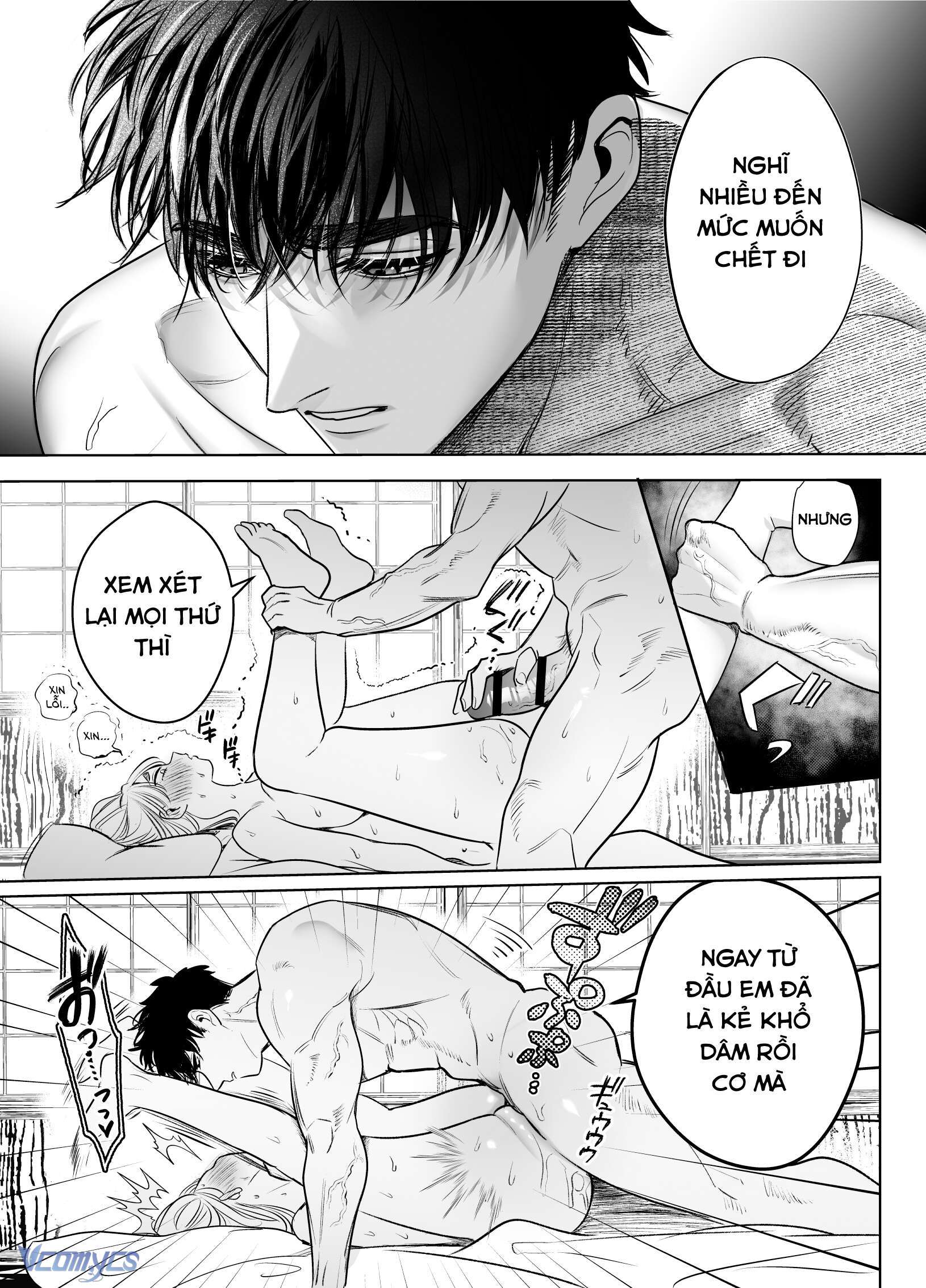 [18+] Một Mình Với Tiền Bối Trong Đêm Bão~ Chapter 3 - Trang 3
