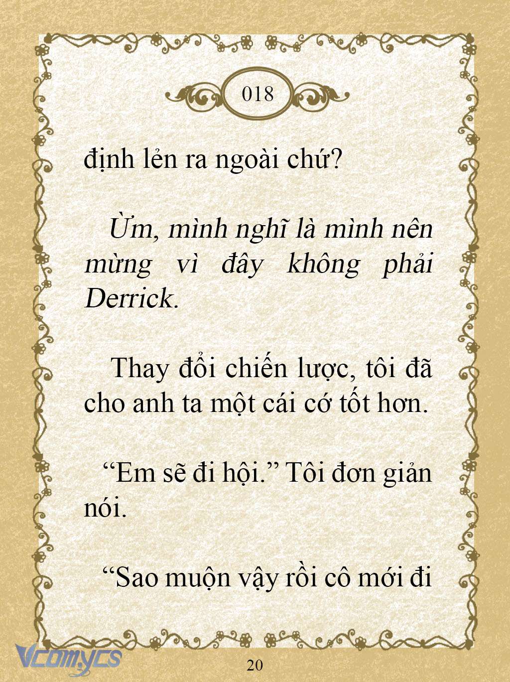 [Novel] Kẻ Phản Diện Được Định Phải Chết Chap 18 - Trang 2