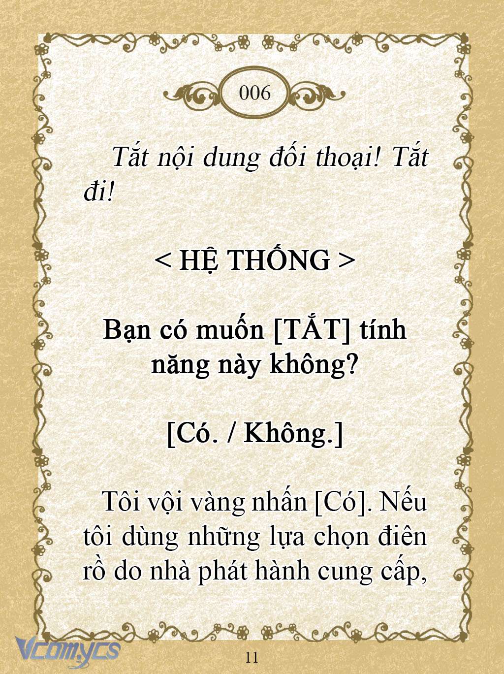 [Novel] Kẻ Phản Diện Được Định Phải Chết Chap 6 - Trang 2