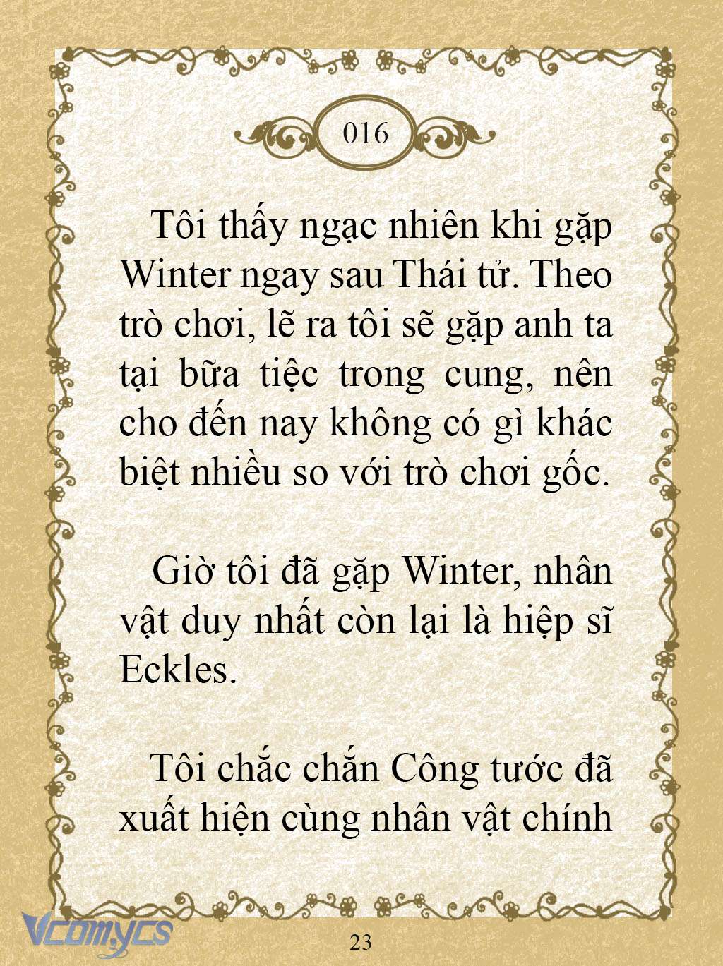 [Novel] Kẻ Phản Diện Được Định Phải Chết Chap 16 - Trang 2