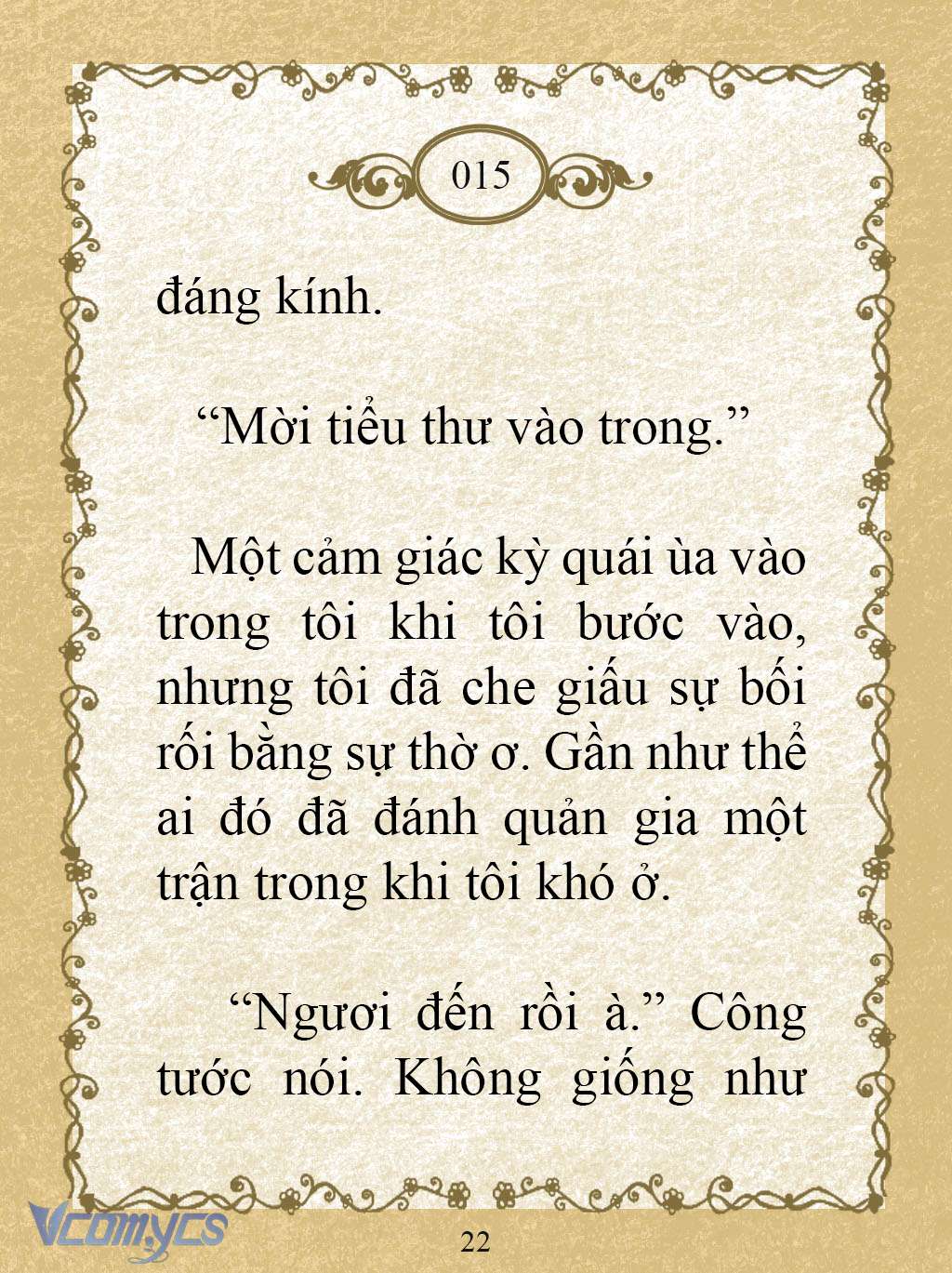 [Novel] Kẻ Phản Diện Được Định Phải Chết Chap 15 - Trang 2