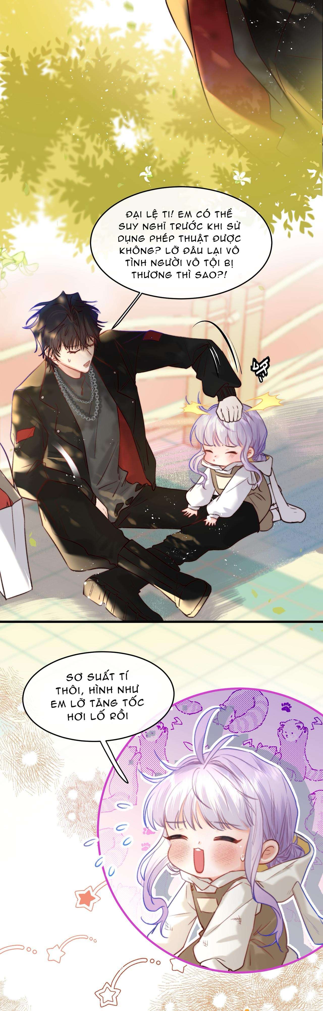 Nhặt Được Cô Phù Thủy Nhỏ Giờ Phải Làm Sao Đây? Chapter 4 - Trang 4