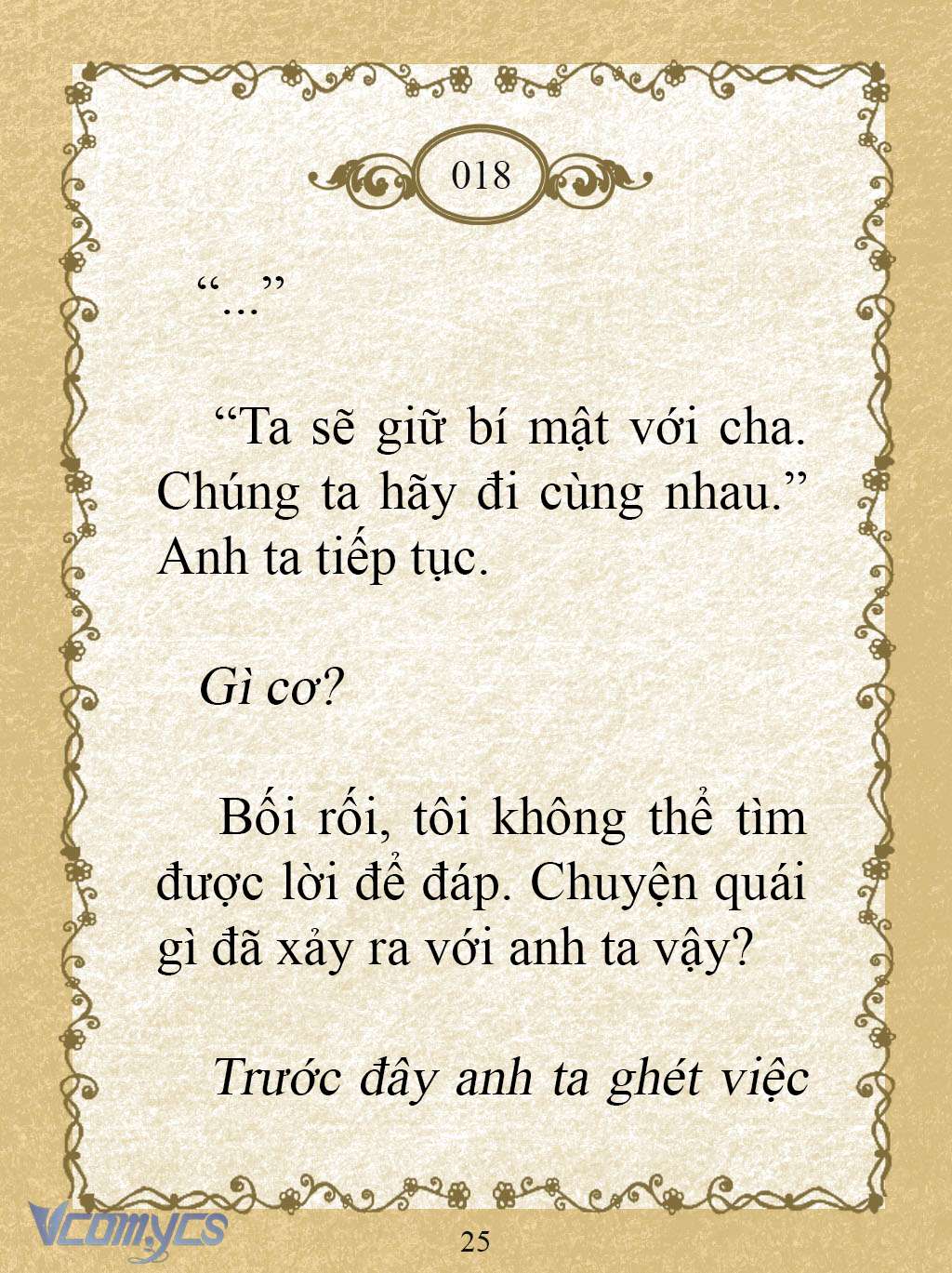 [Novel] Kẻ Phản Diện Được Định Phải Chết Chap 18 - Trang 2