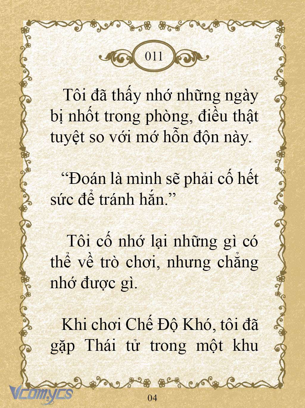 [Novel] Kẻ Phản Diện Được Định Phải Chết Chap 11 - Trang 2