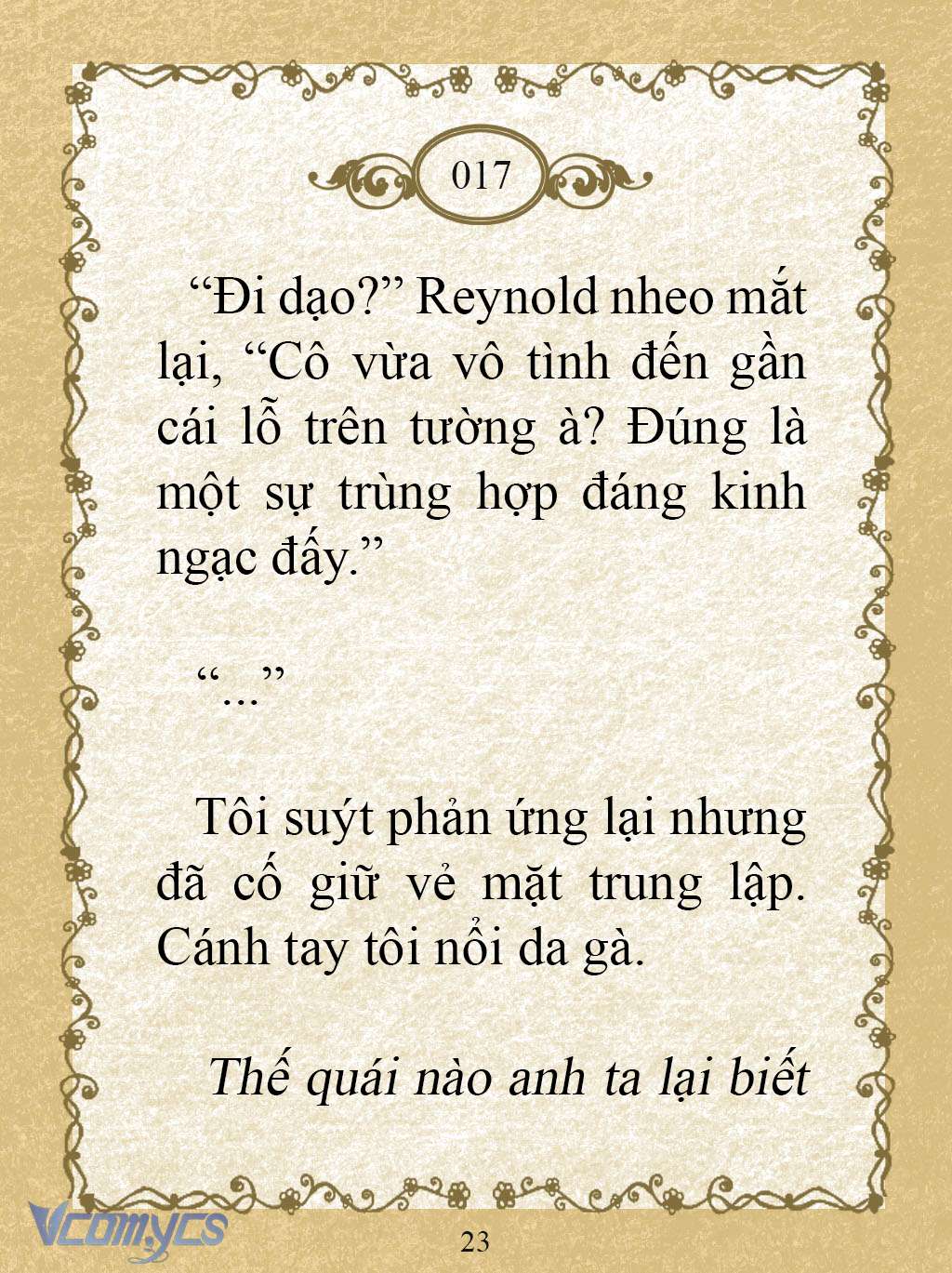 [Novel] Kẻ Phản Diện Được Định Phải Chết Chap 17 - Trang 2