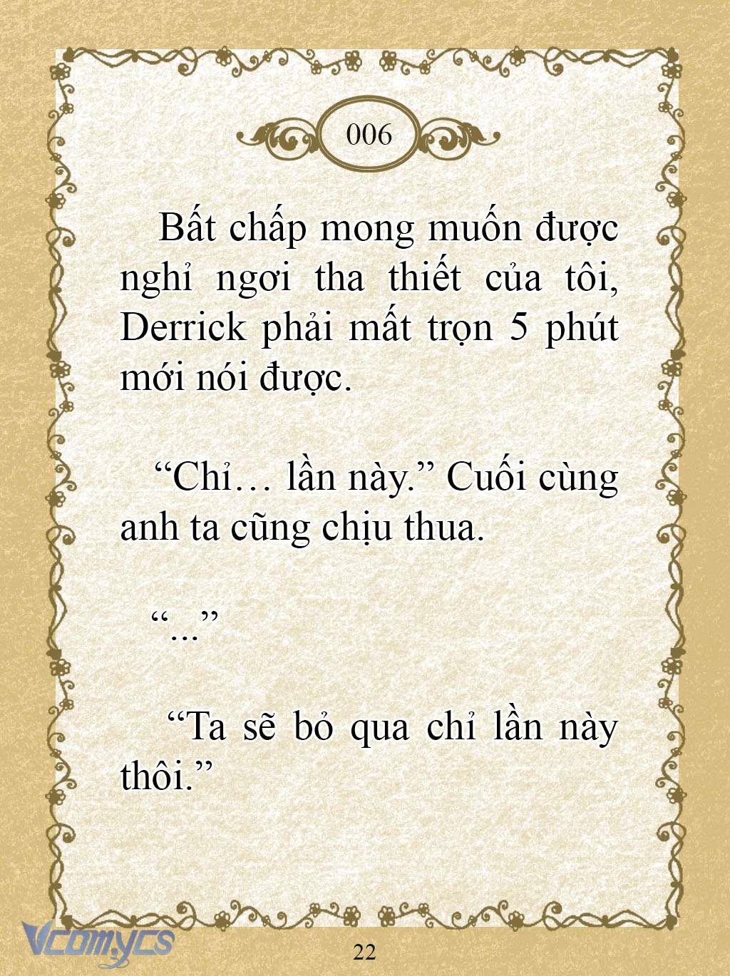 [Novel] Kẻ Phản Diện Được Định Phải Chết Chap 6 - Trang 2