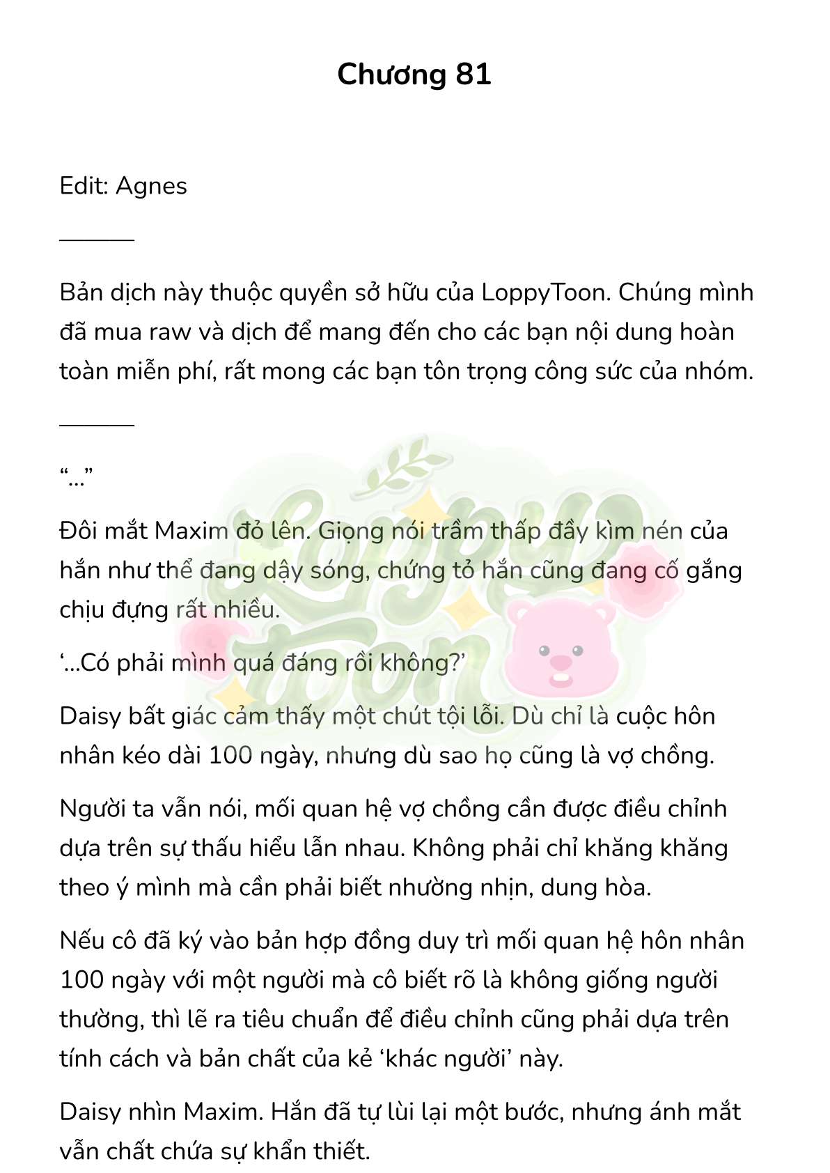 [Novel] Trận Chiến Ly Hôn! Chap 81 - Next Chap 82