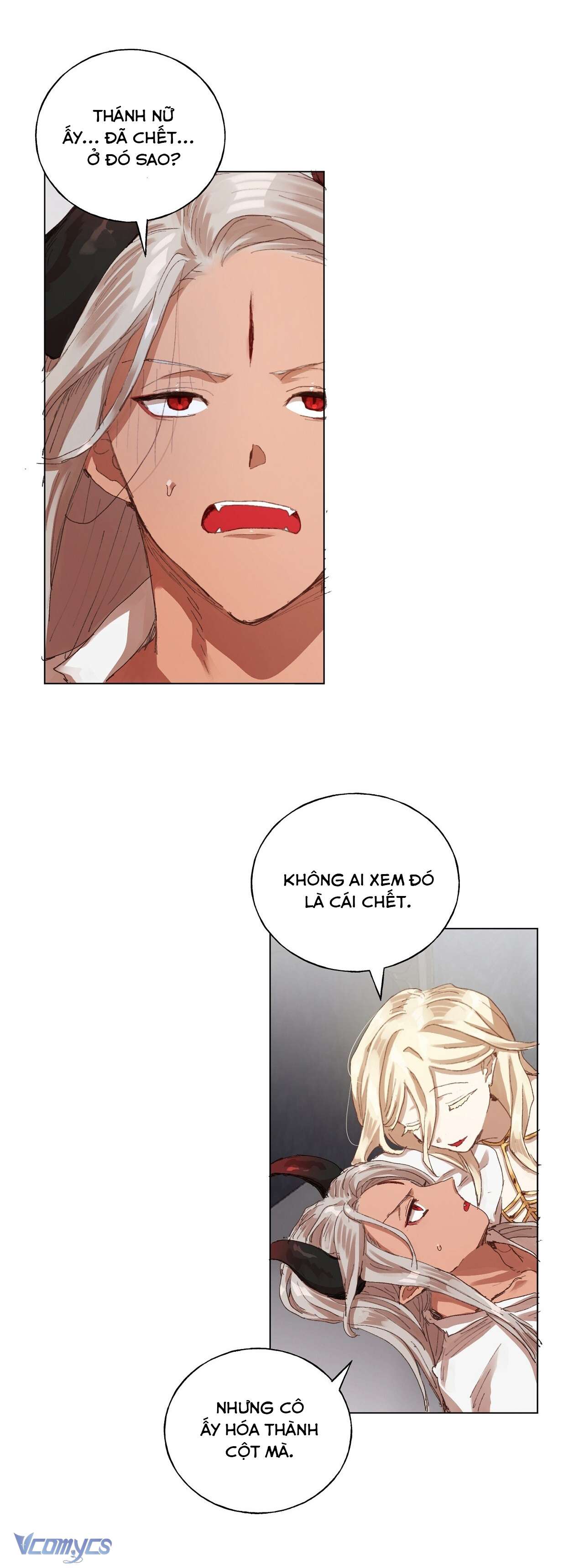 Cách một thánh nữ sa ngã sống cùng quỷ dữ Chap 19 - Trang 2