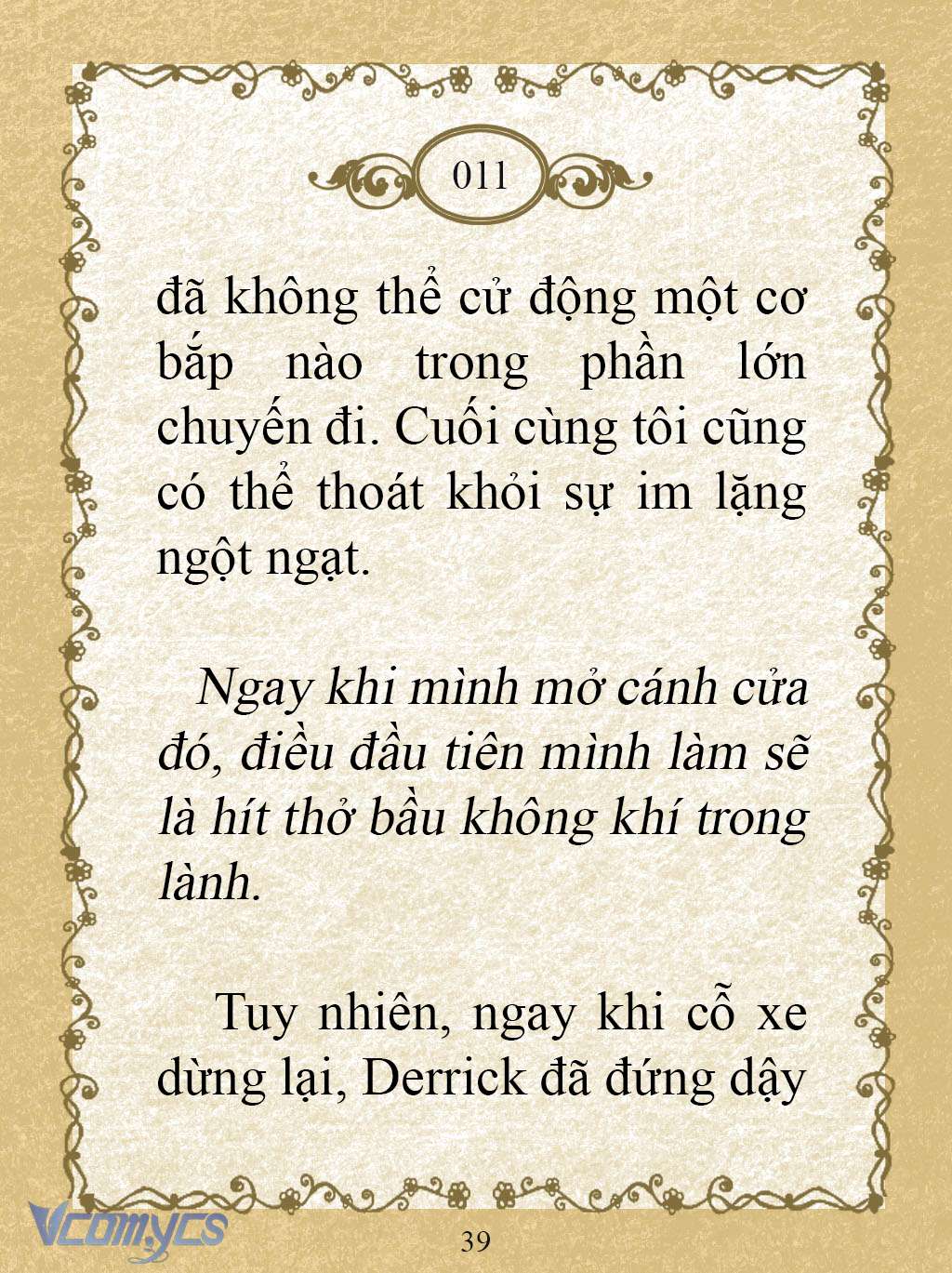 [Novel] Kẻ Phản Diện Được Định Phải Chết Chap 11 - Trang 2