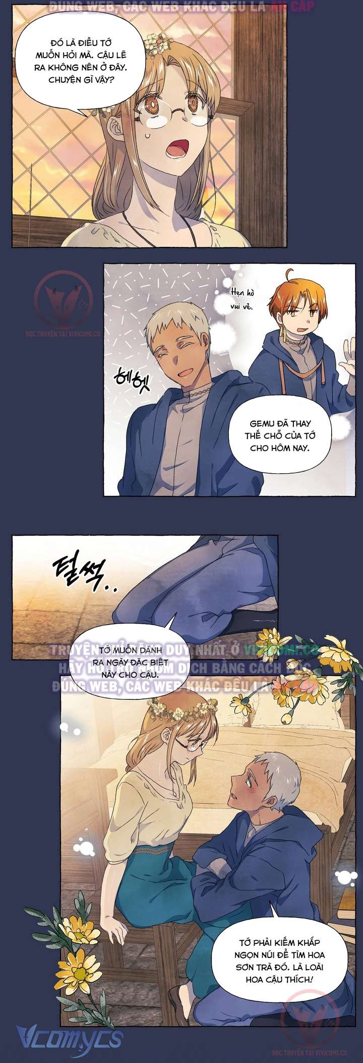 [18+] Chàng Sói Ngốc Và Nàng Thủ Thư Chap 31 - Trang 2