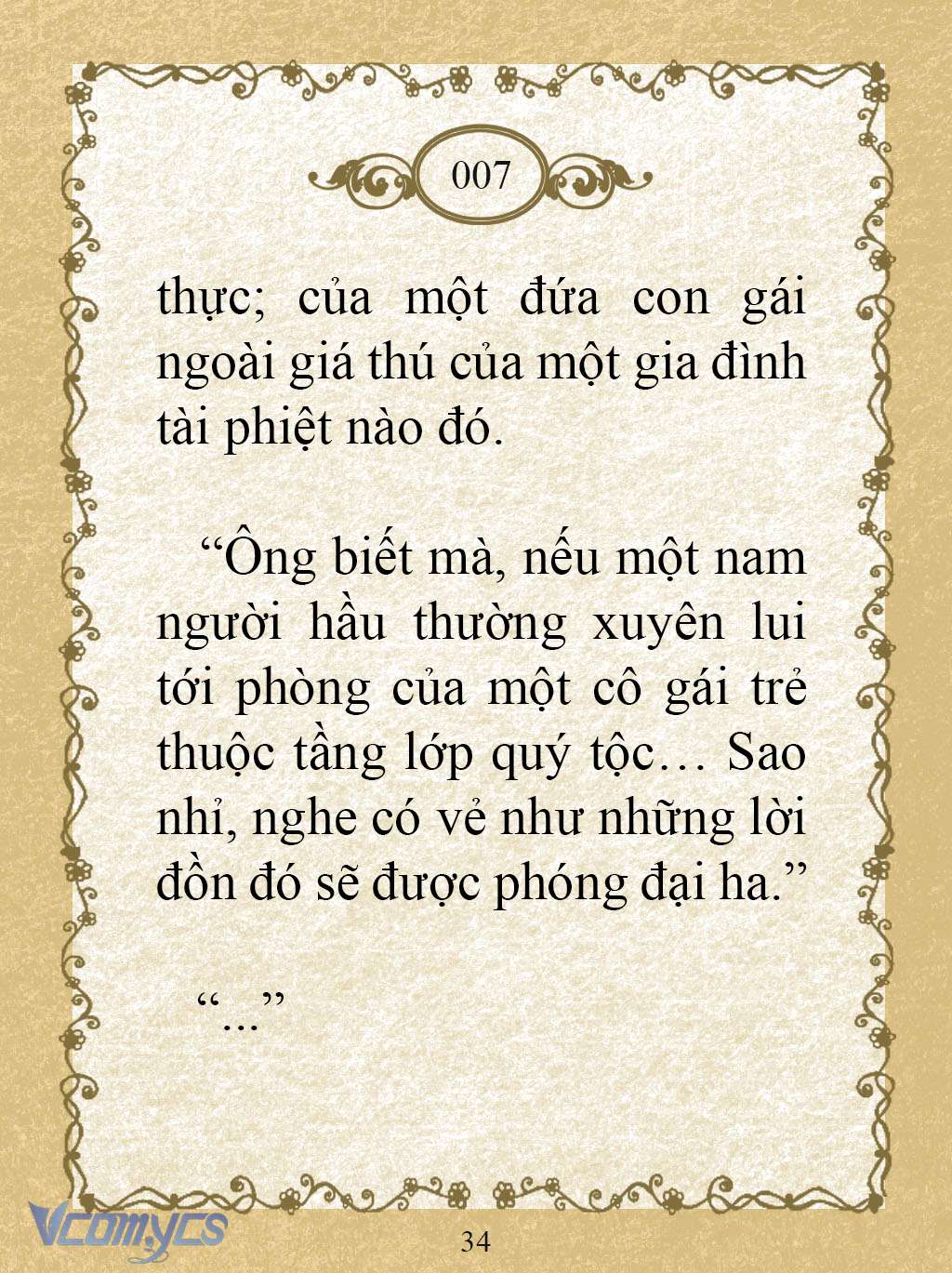 [Novel] Kẻ Phản Diện Được Định Phải Chết Chap 7 - Trang 2