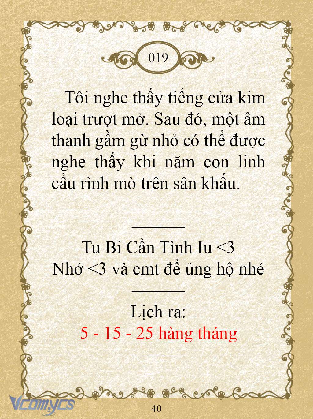 [Novel] Kẻ Phản Diện Được Định Phải Chết Chap 19 - Trang 2