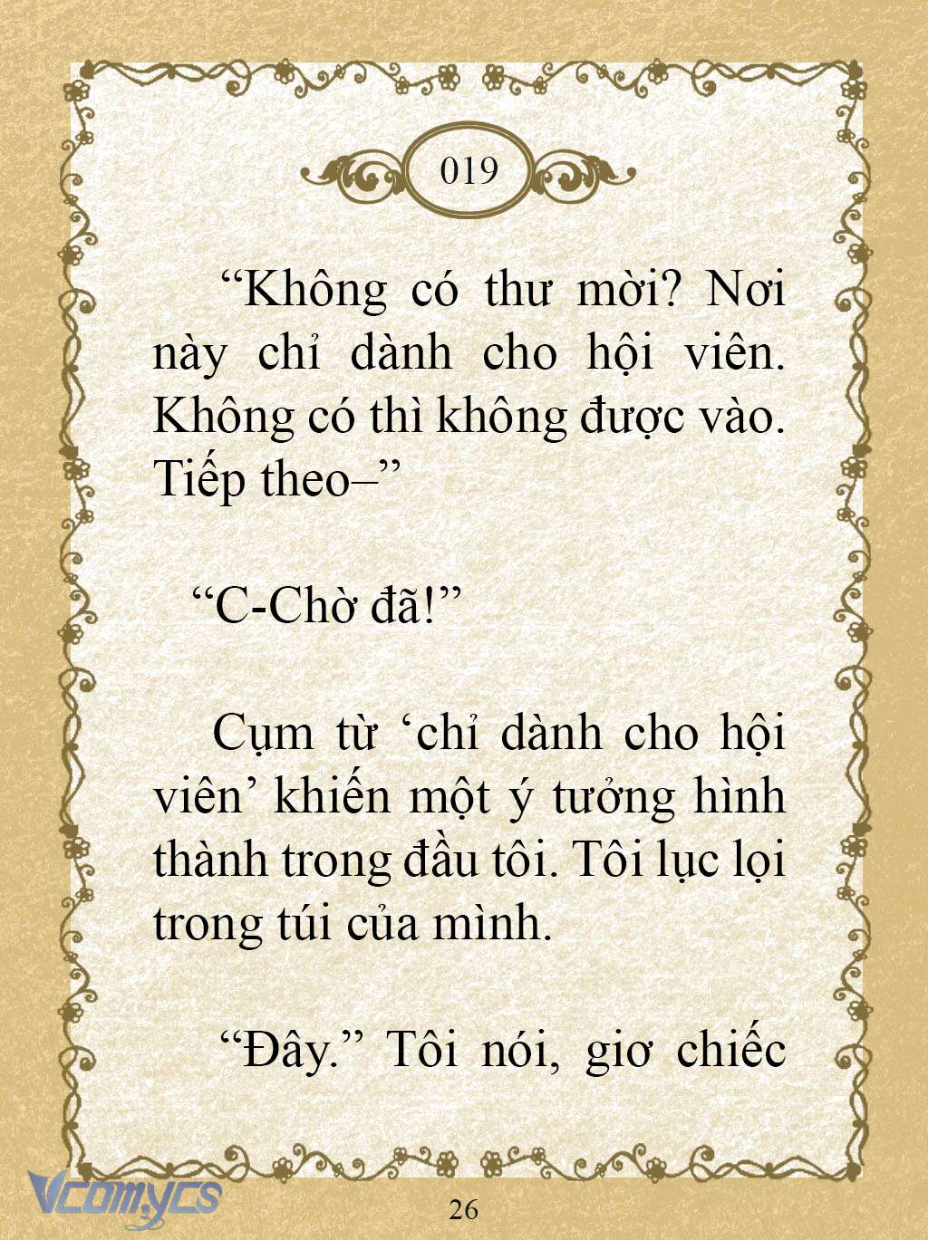 [Novel] Kẻ Phản Diện Được Định Phải Chết Chap 19 - Trang 2