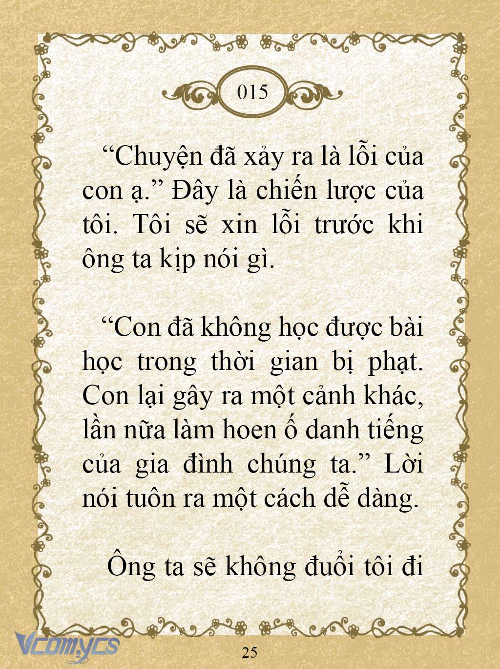 [Novel] Kẻ Phản Diện Được Định Phải Chết Chap 15 - Trang 2