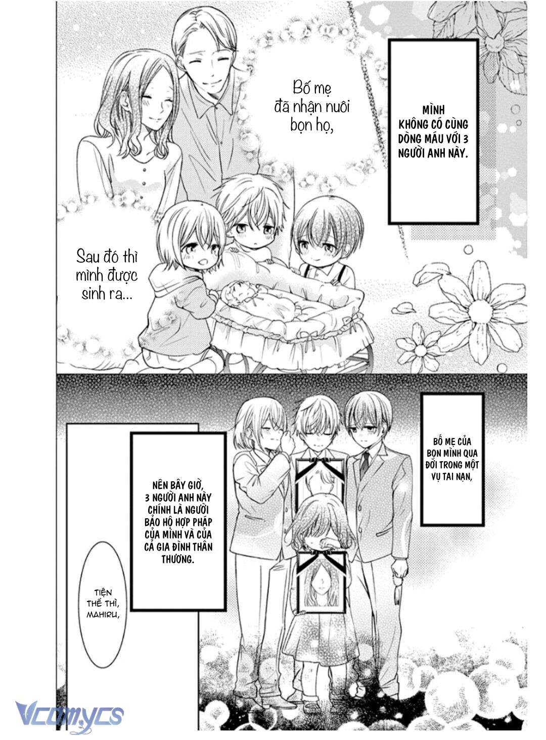 [18+]兄たちに愛されて、殺されて。 ～3匹の甘いオオカミ～ Chap 1 - Trang 2