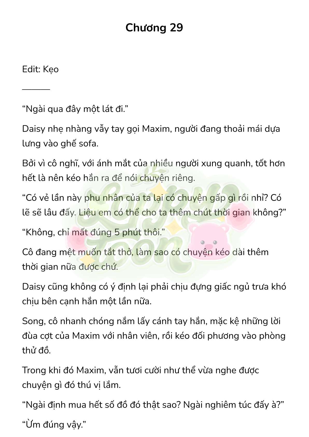 [Novel] Trận Chiến Ly Hôn! Chap 29 - Trang 2