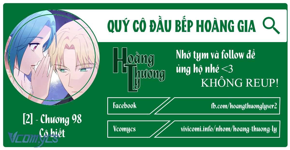 Quý Cô Đầu Bếp Hoàng Gia Chap 98 - Trang 2