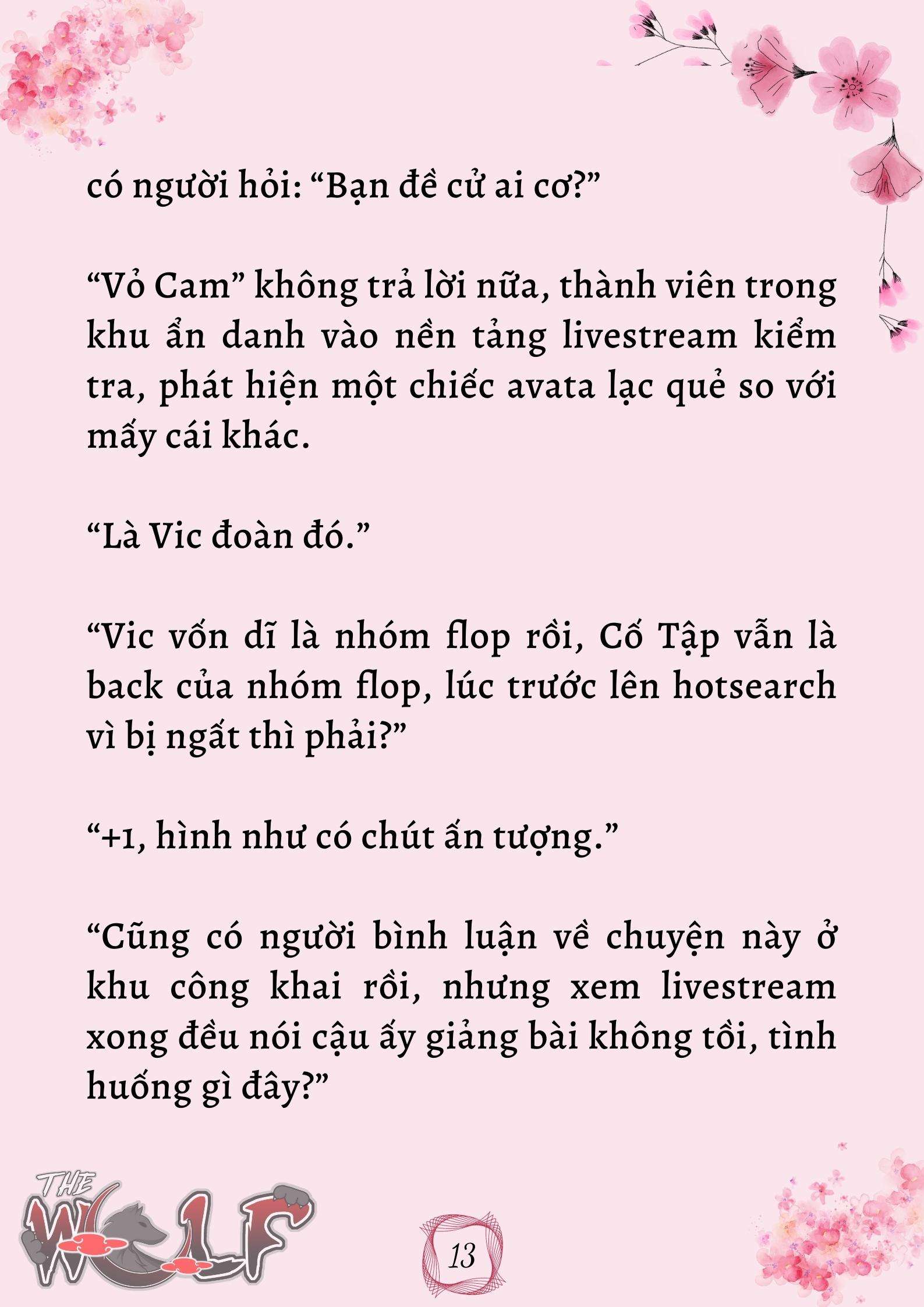 Xuyên Không Vào Nhóm Nhạc Nam 200 Người Chap 3 - Trang 2