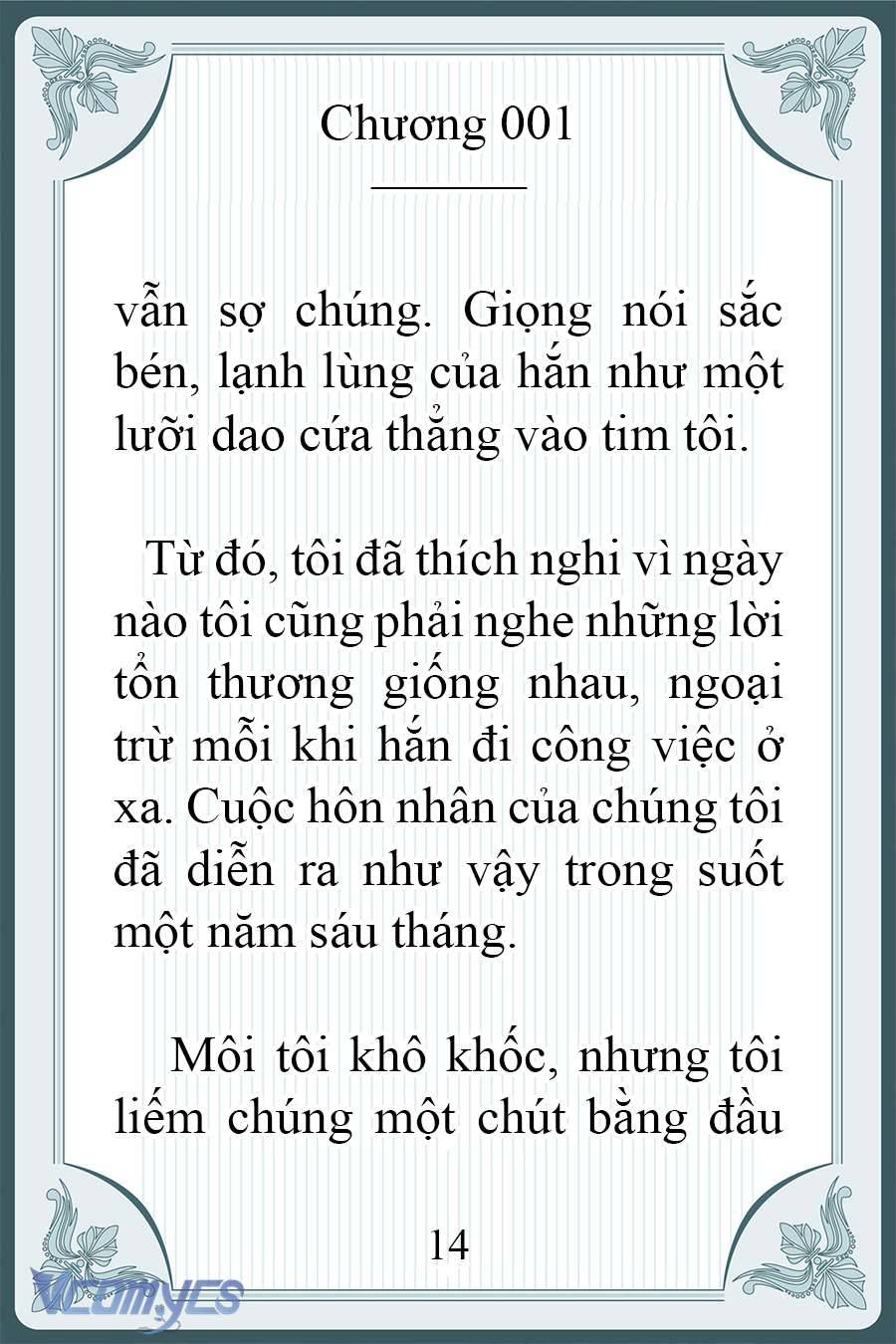 [Novel] Người Chồng Ghét Tôi Đã Mất Trí Nhớ Chap 1 - Trang 2